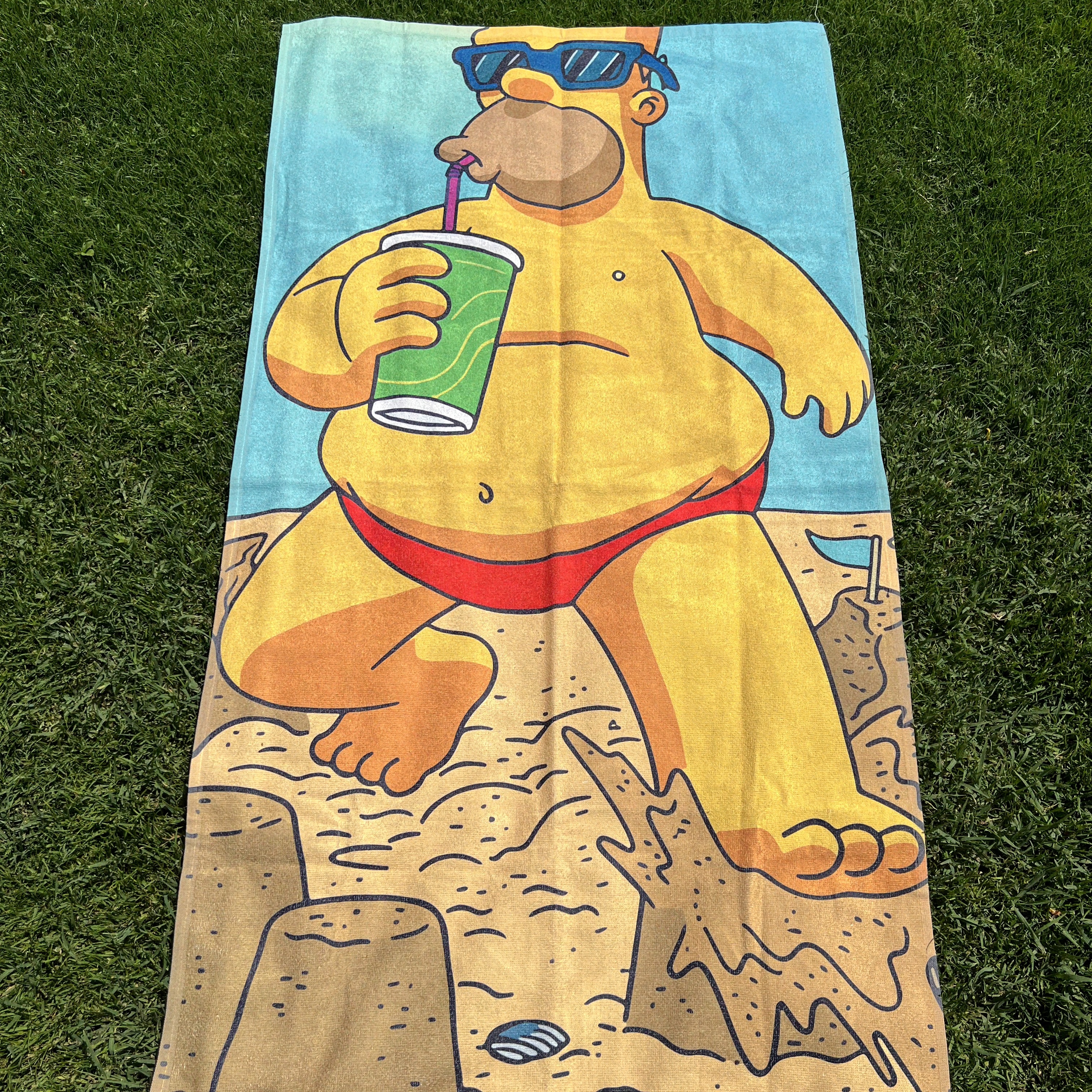 Simpson Summer Body Beach Towel