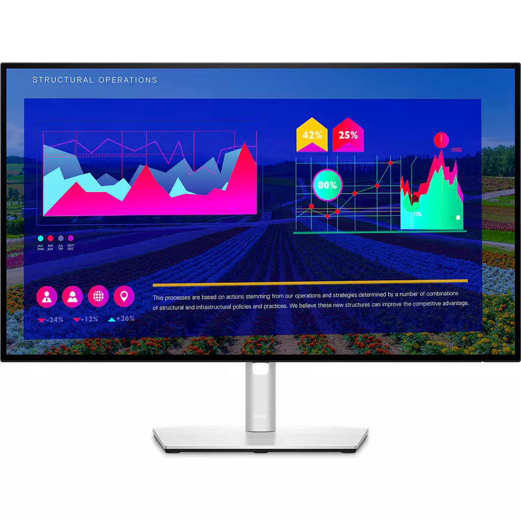 Dell UltraSharp  U2722D USB-C Hub QHD Monitor 