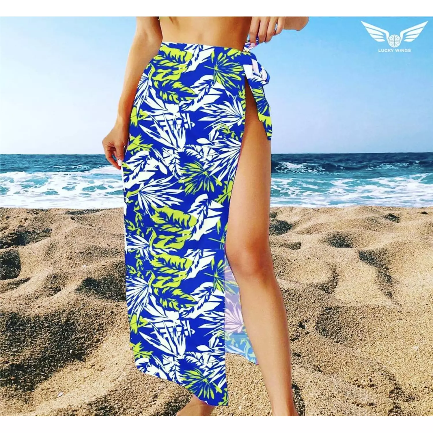 PRINTED COVERUP SKIRT (S2) hover image