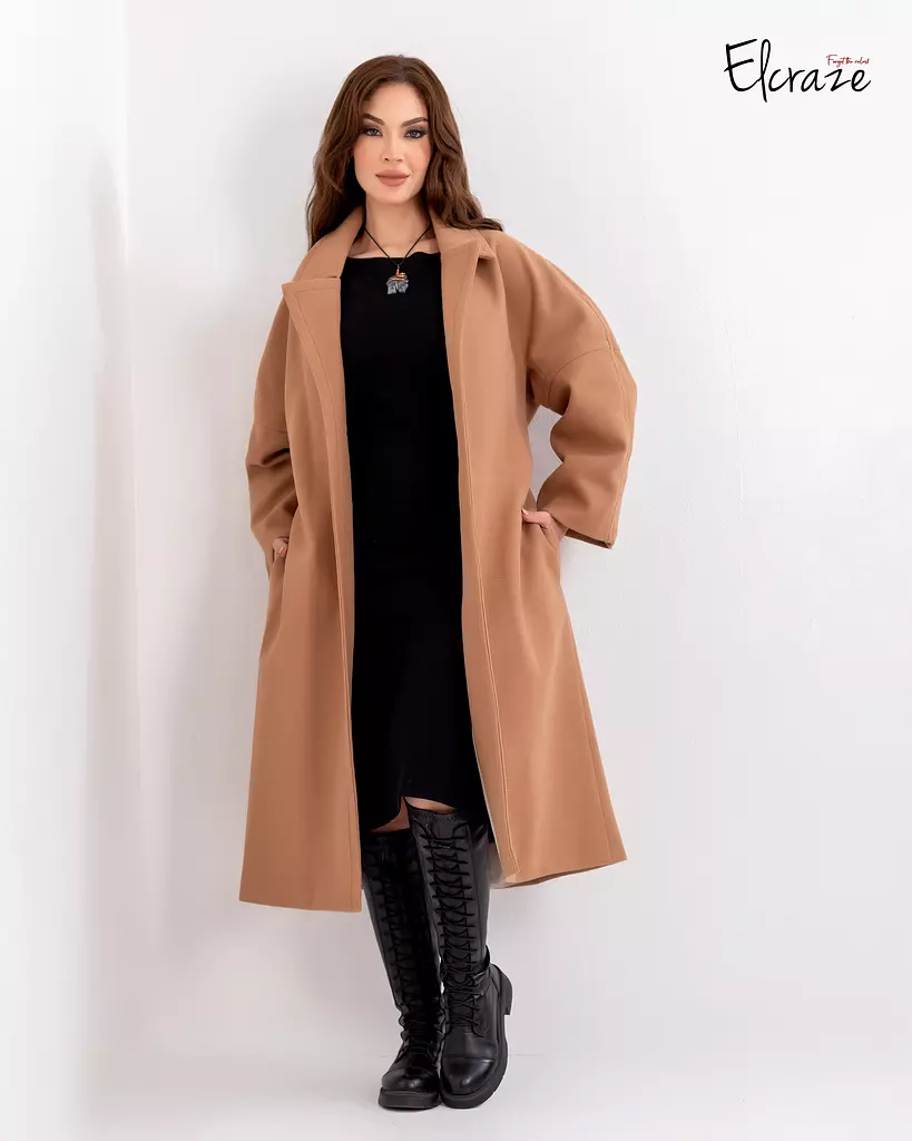  camel Gogh wool oversized coat 