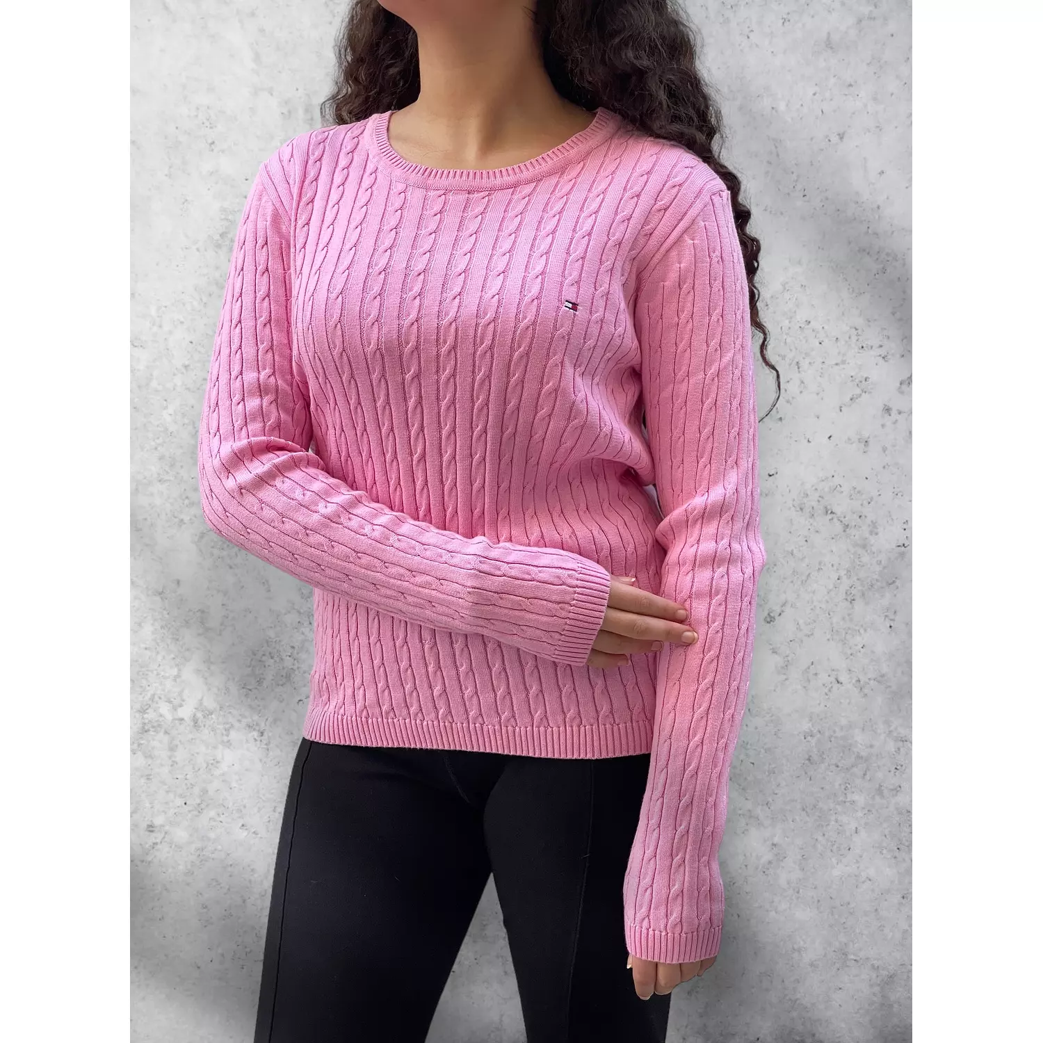 Pink Tommy pullover  hover image