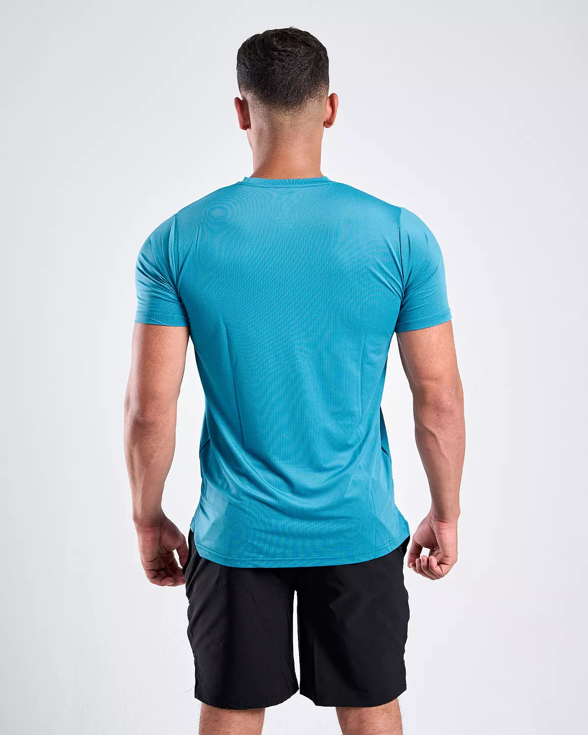 MEN'S CORE TECH T-SHIRT - Azure Blue 2