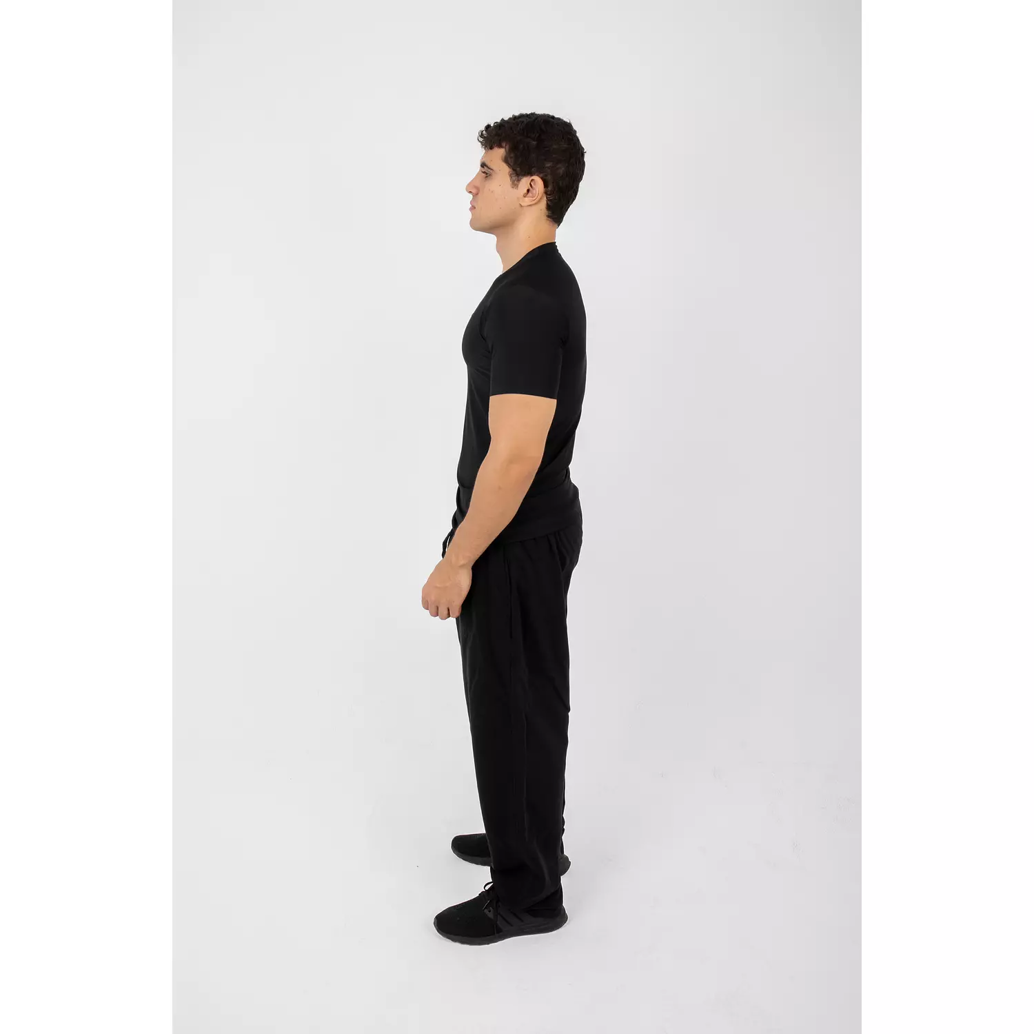 Short Sleeve Black Compression  1