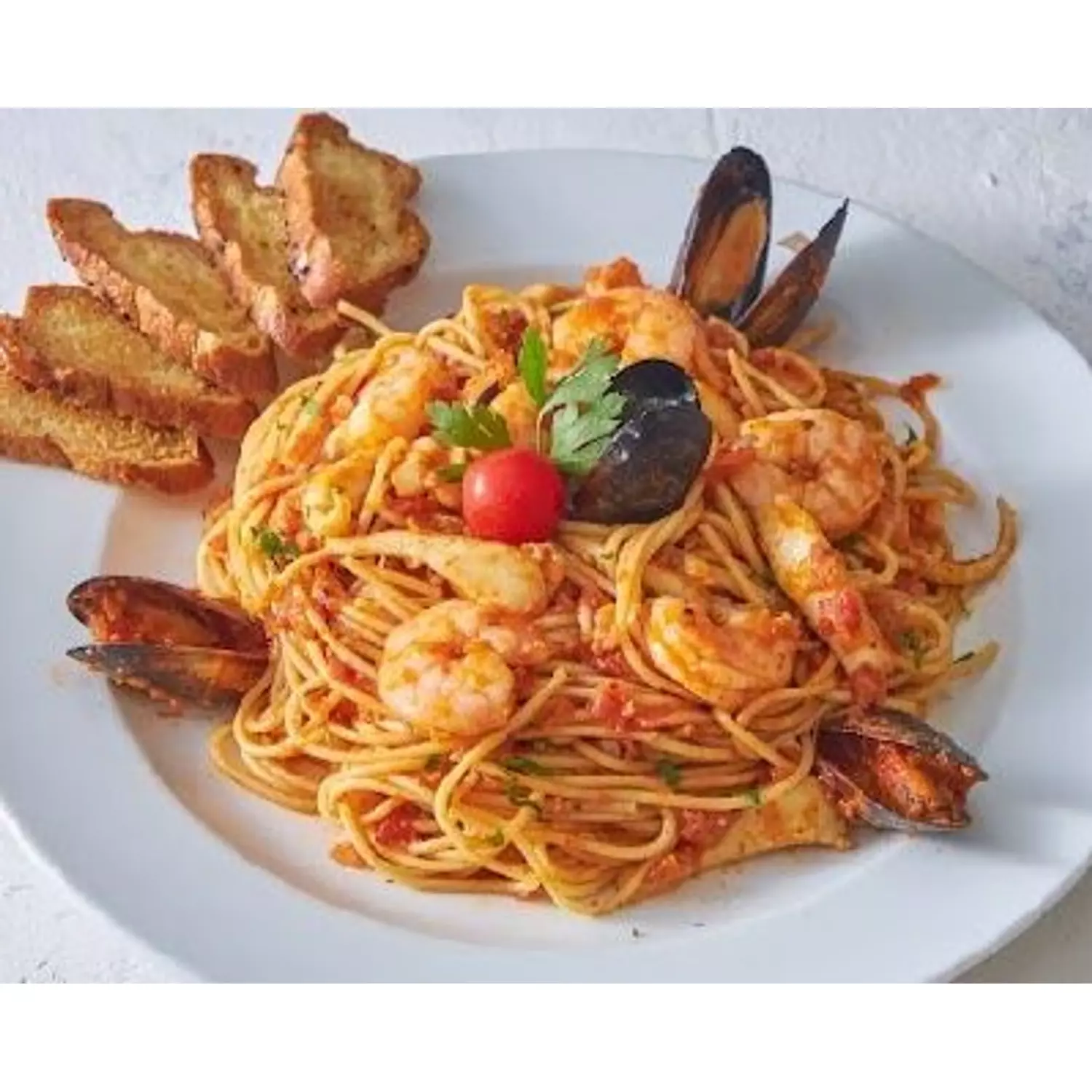 Seafood Pasta (Red) hover image