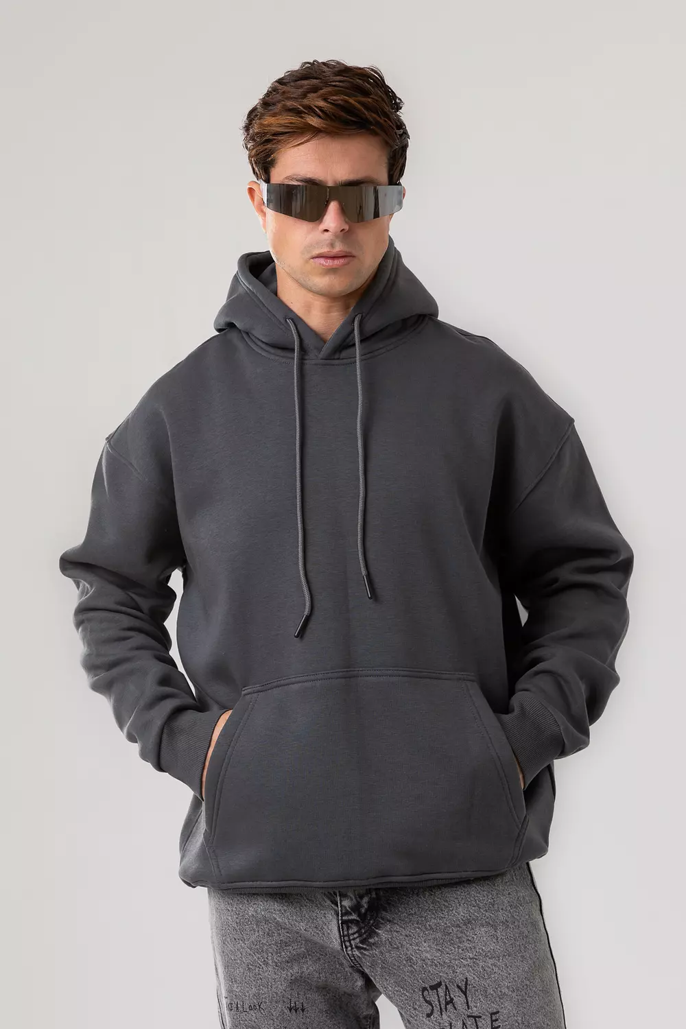 Plain oversized Hoodie 15