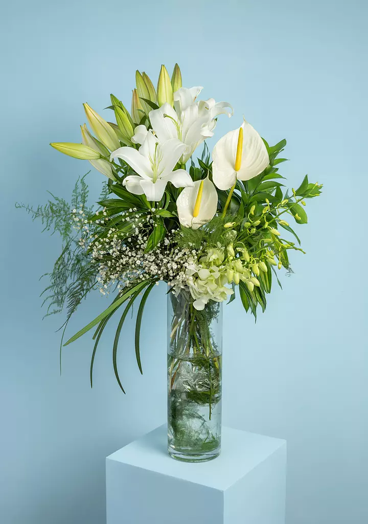 Here For You Flower Vase
