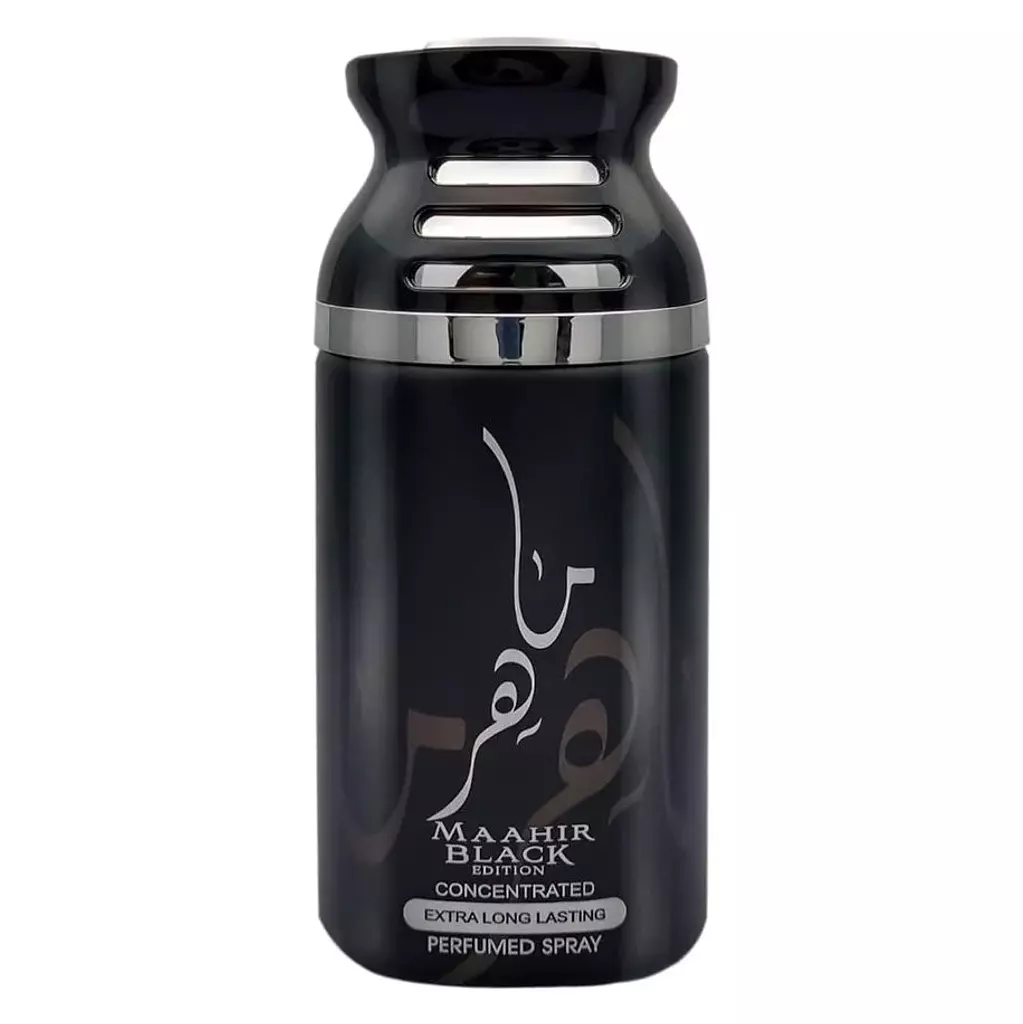 Lattafa Lattafa Maher Black Perfumed Spray Men 