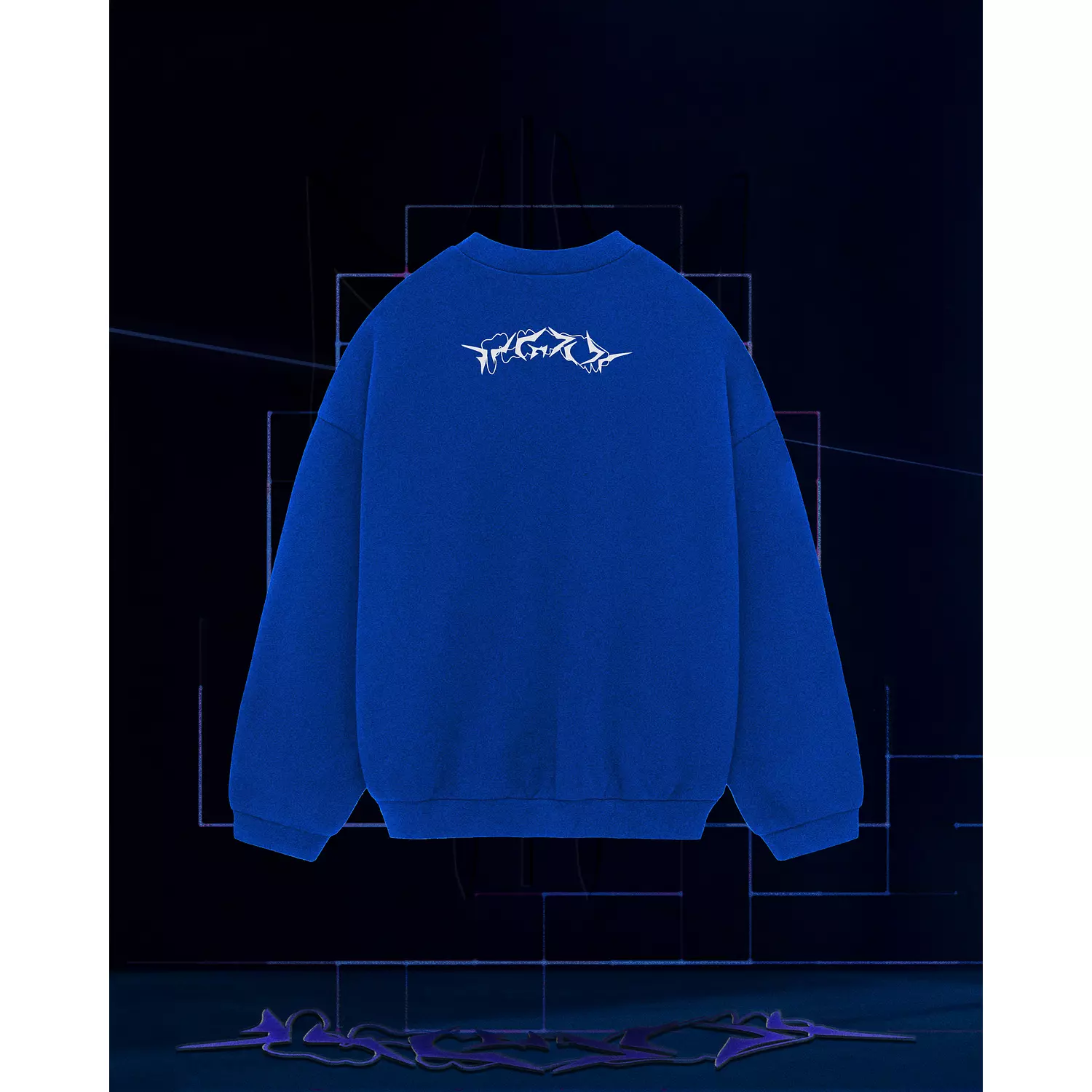 Royal Blue Crew Neck-2nd-img