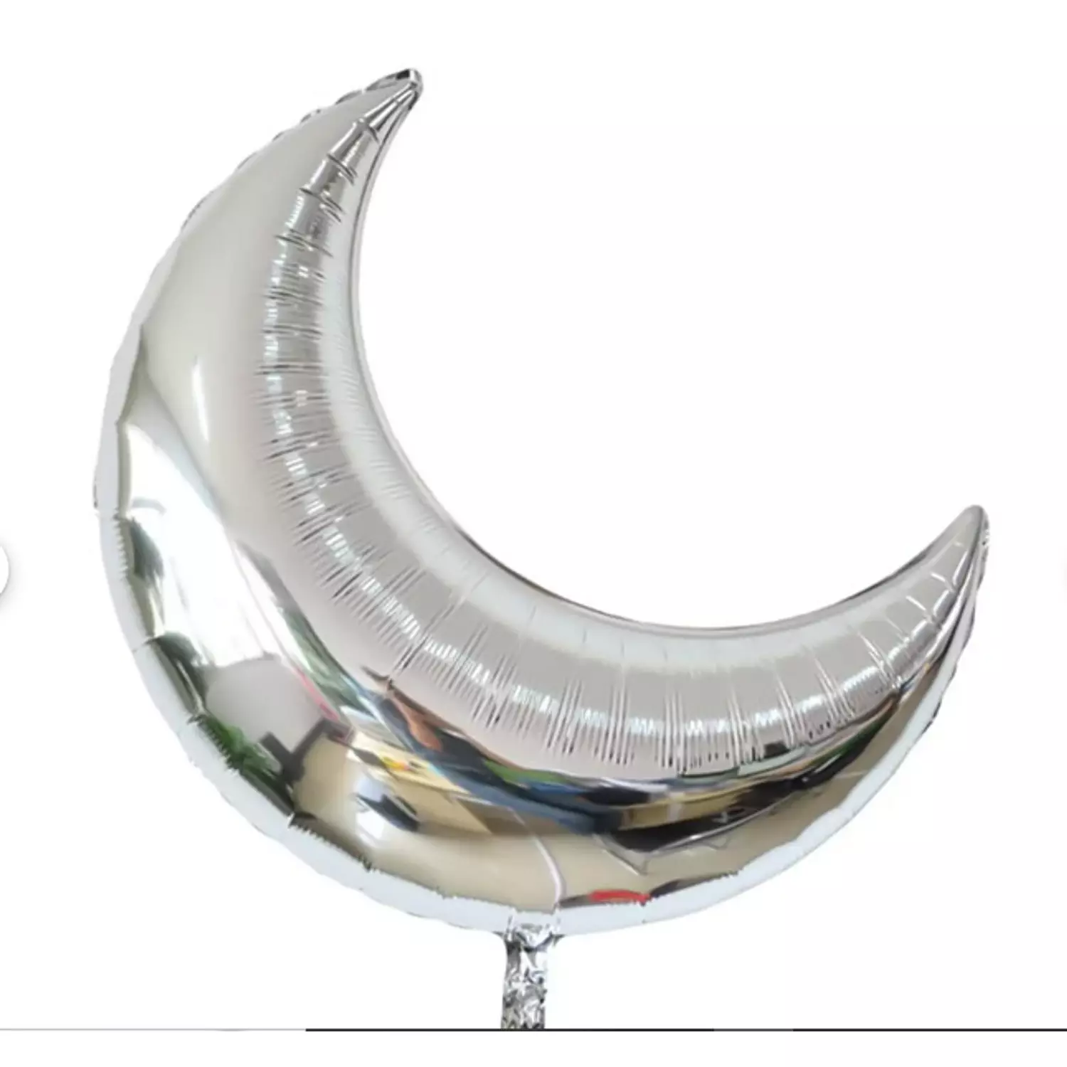 half moon sliver foil balloon  hover image