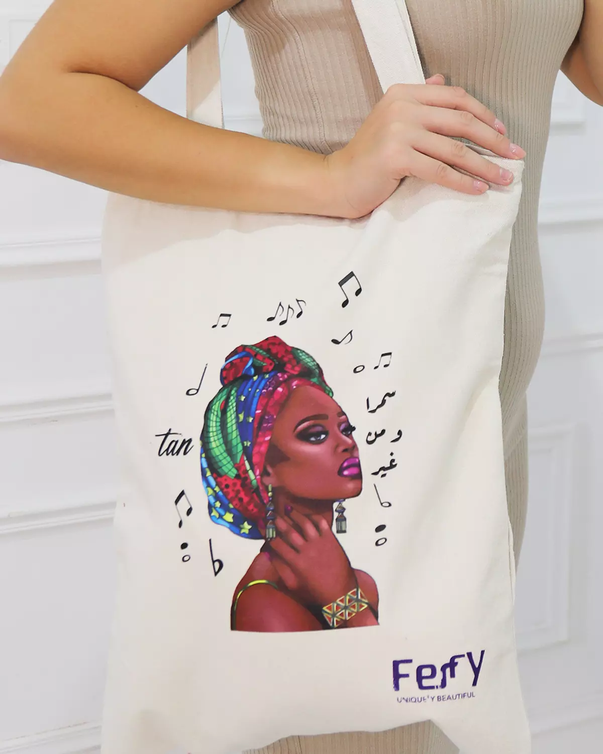 Tote Bag-African beauty 1