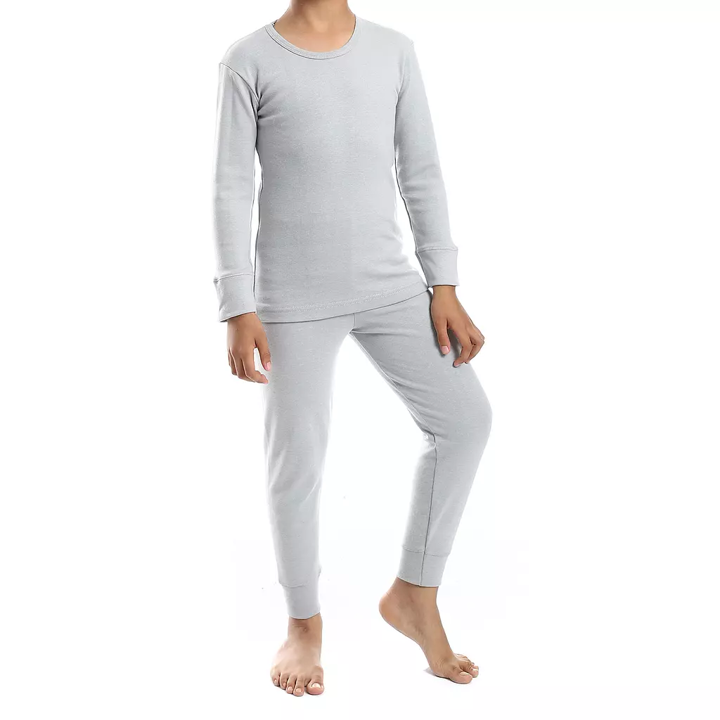 Shorto Kids Thermal Set - Light Grey