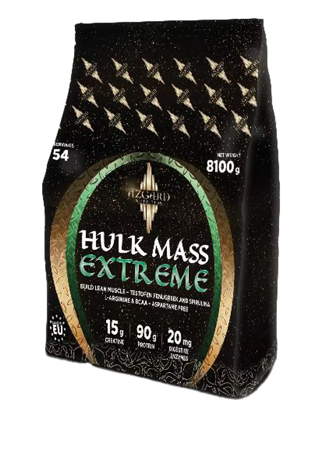 Azgard Nutrition Hulk Mass Extreme-54Serv.-8100G.-Cappuccino 0