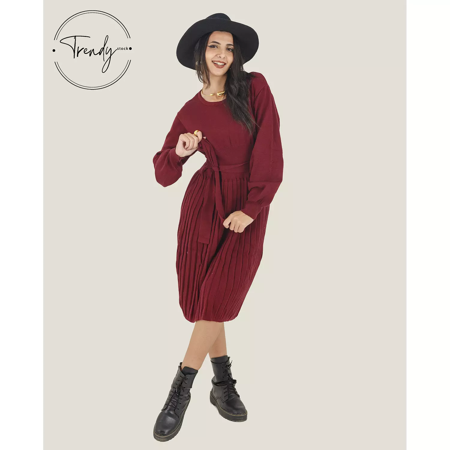 Maroon Dress  hover image