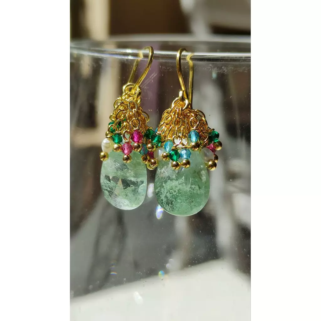 Fluorite Earrings