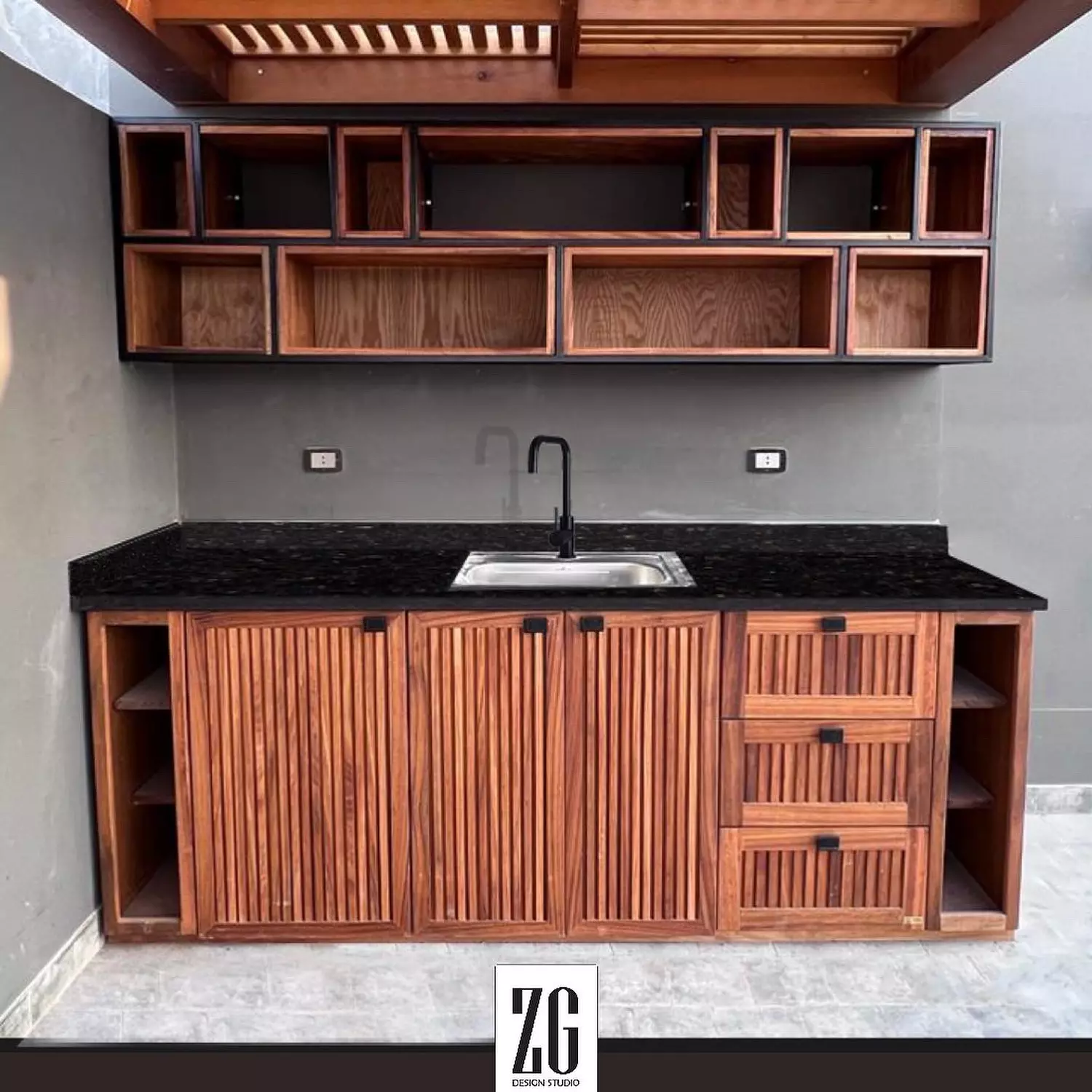 TEAK KITCHENETTE  hover image