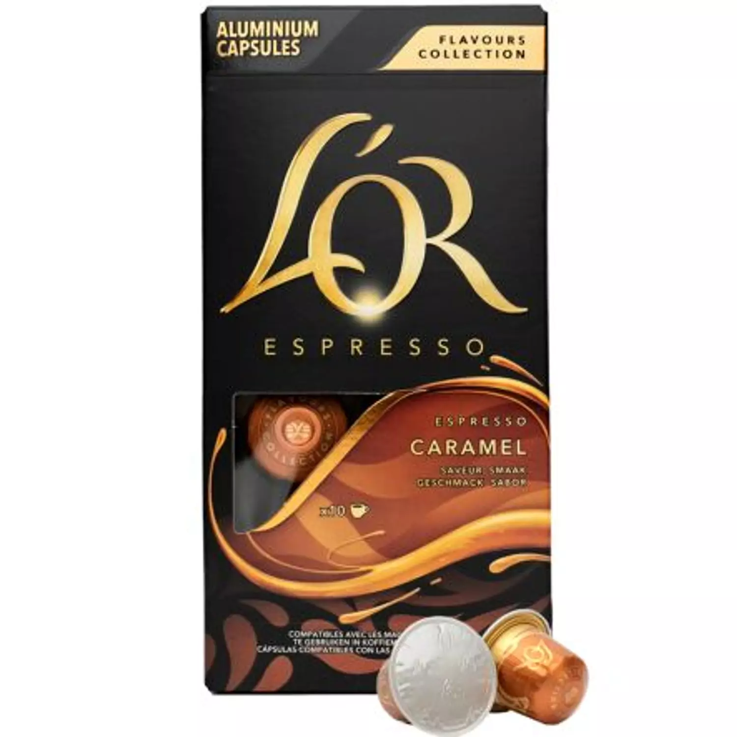 L’OR Espresso Caramel ( 10  Nespresso Compatible Capsules)  hover image