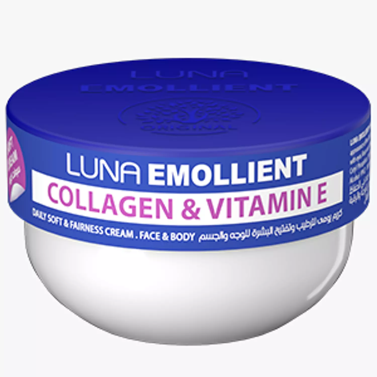 Luna Emollient Soft Cream Vit E & Collagen - 160 gm hover image