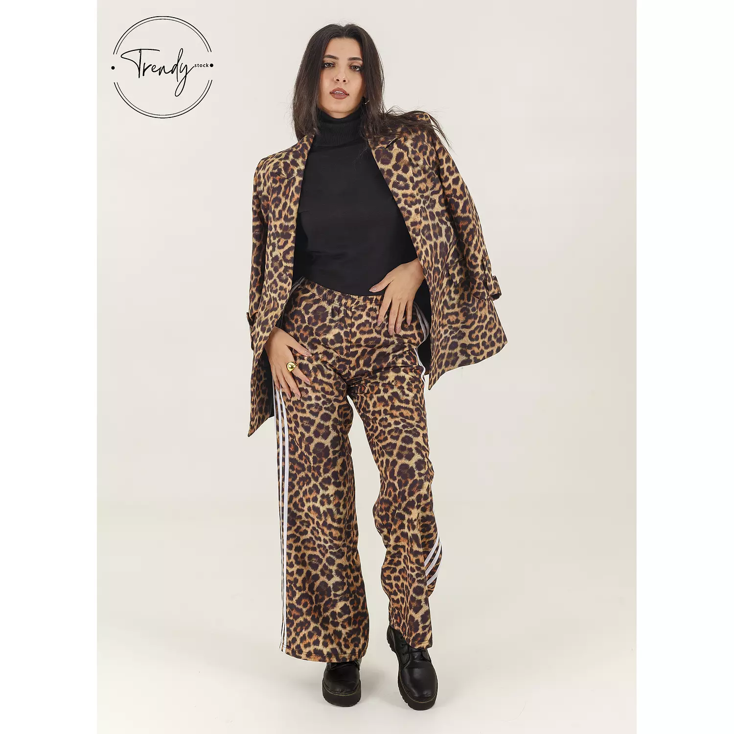 Lepard Print Blazer 2