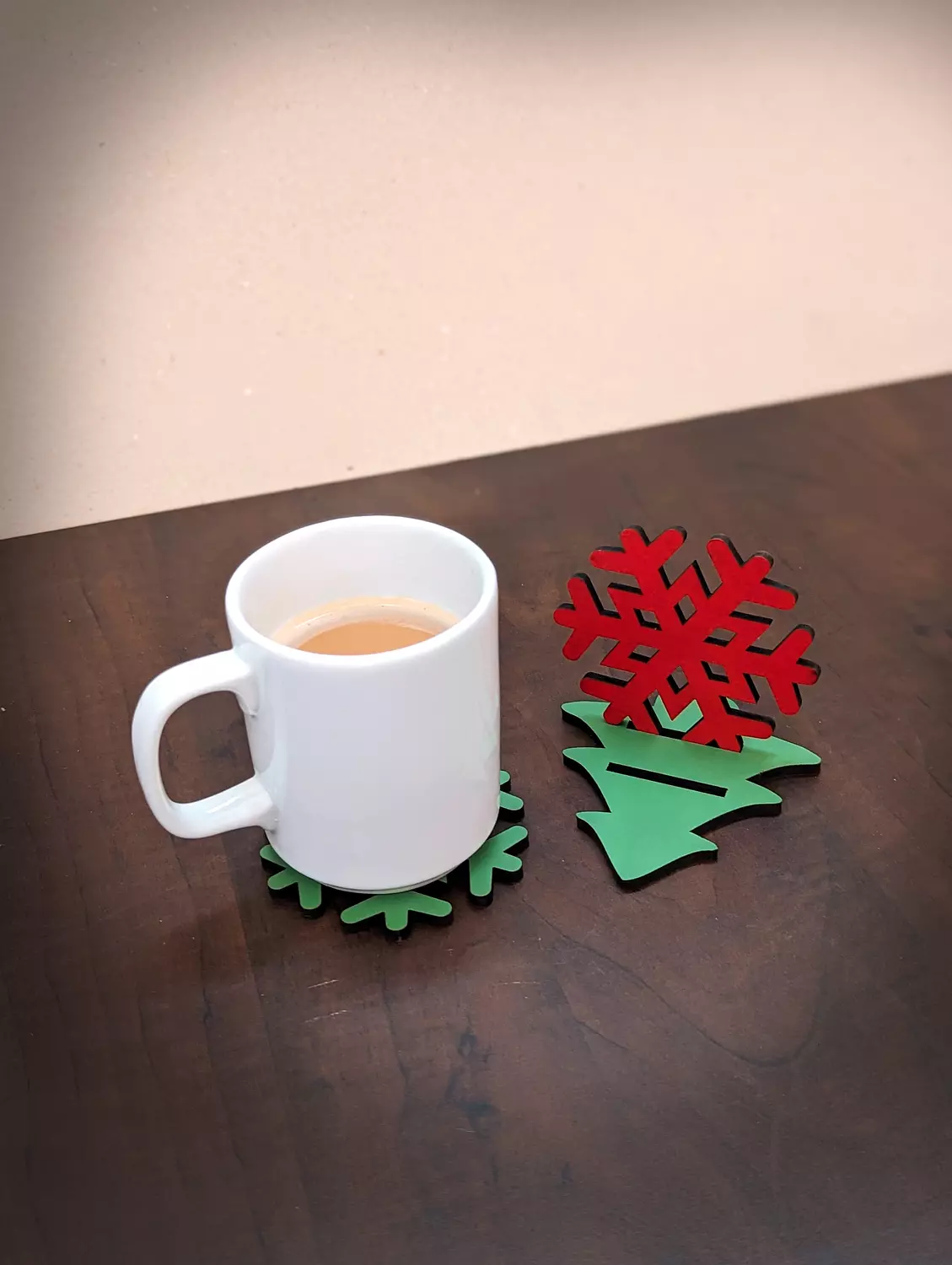 Snowflake Coaster set hover image