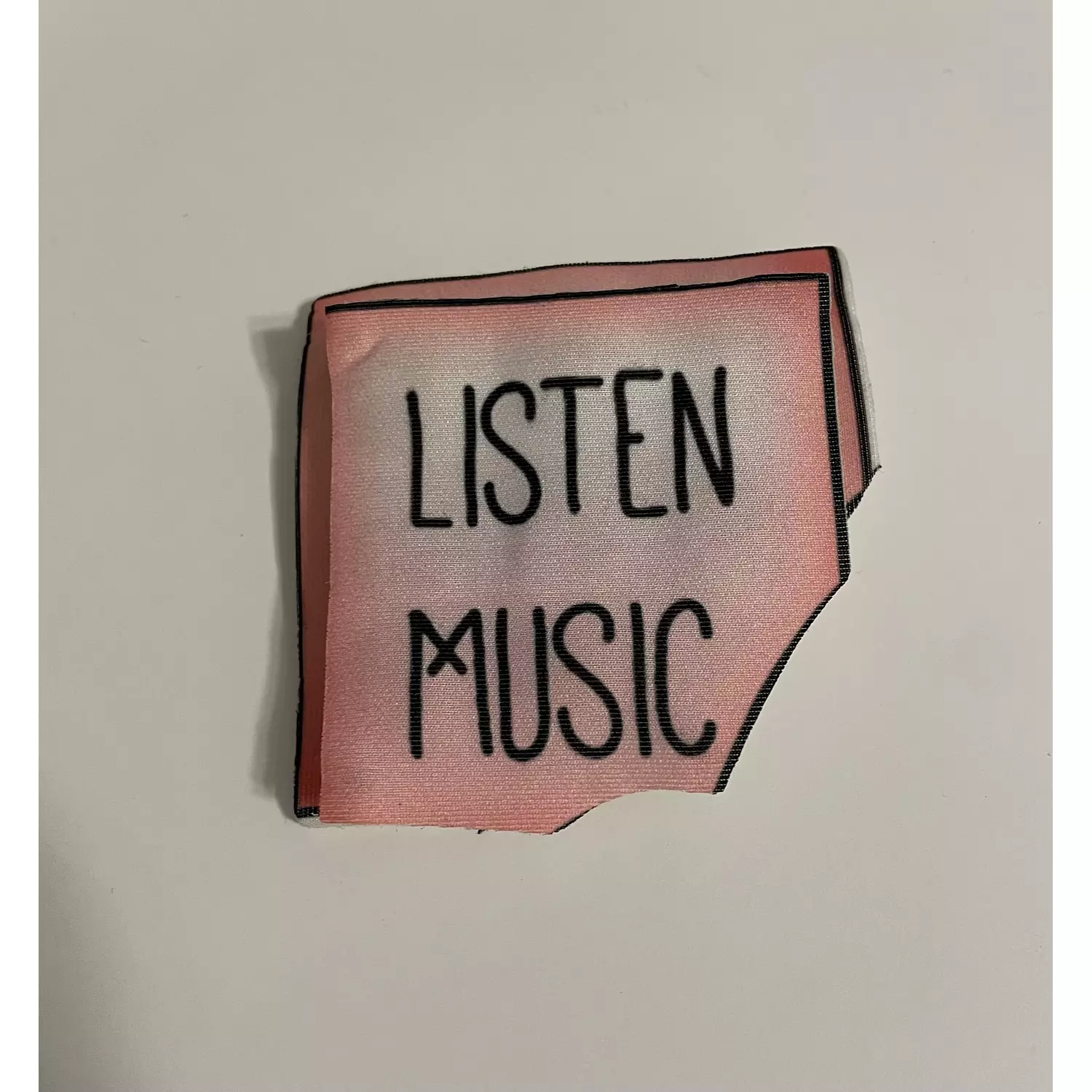 Music fabric pin 5cm*5cm  hover image