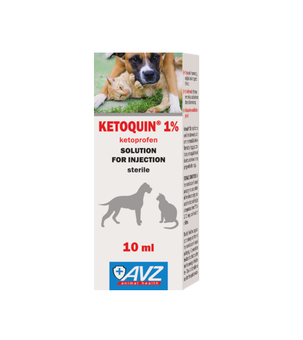 KETOQUIN 1% SOLUTION FOR INJECTIONS