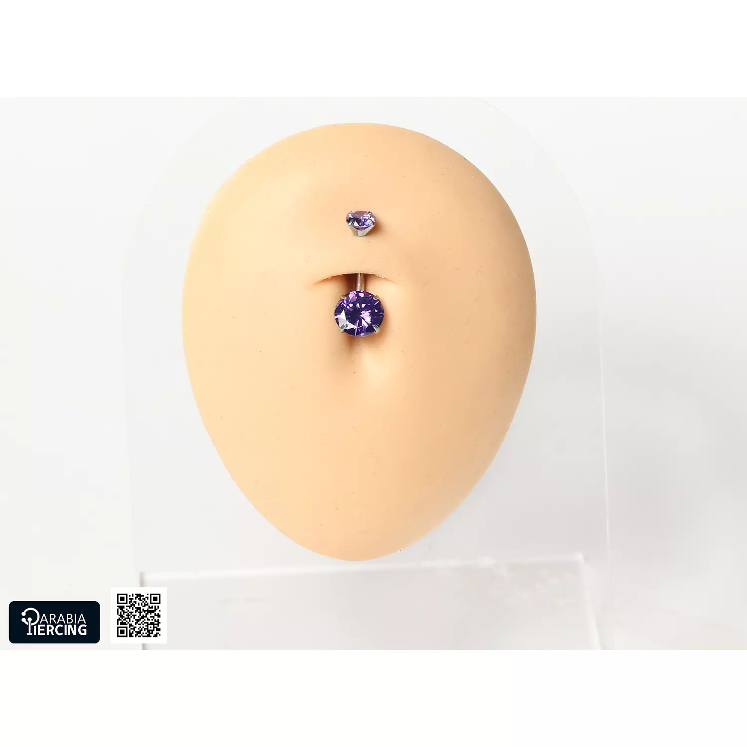 Crystal Bellybutton Ring  7