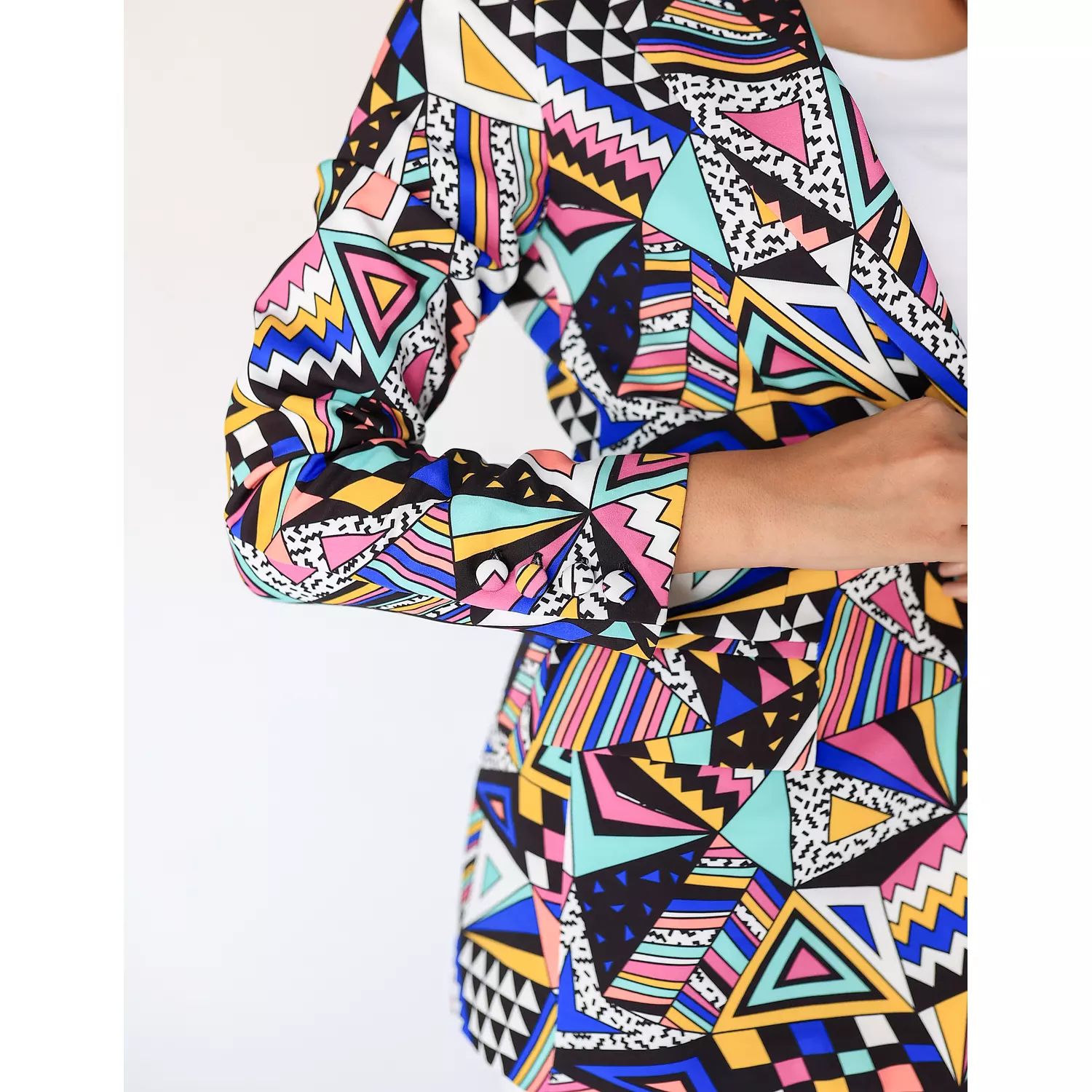 Aztec Printed Blazer 4