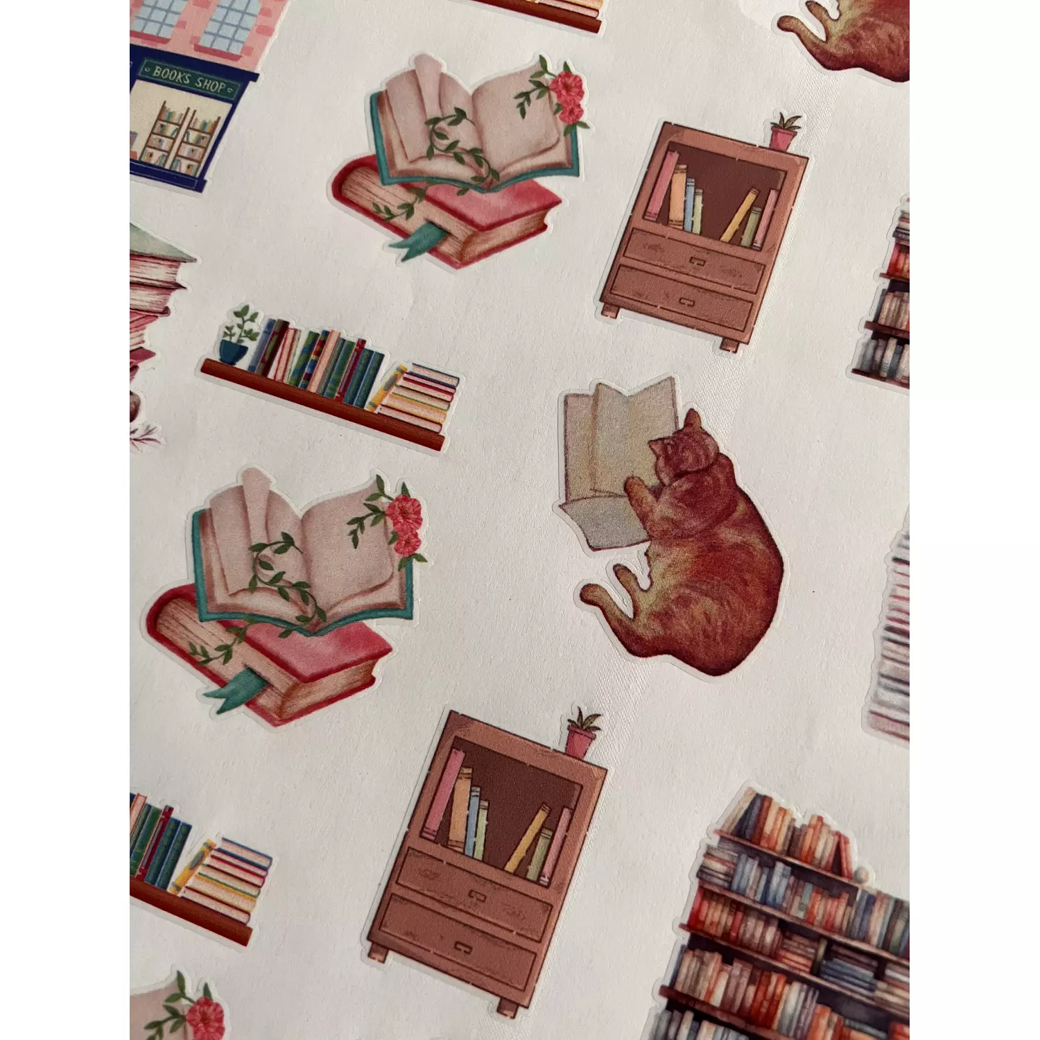 Book Lovers Stickers Pack 8