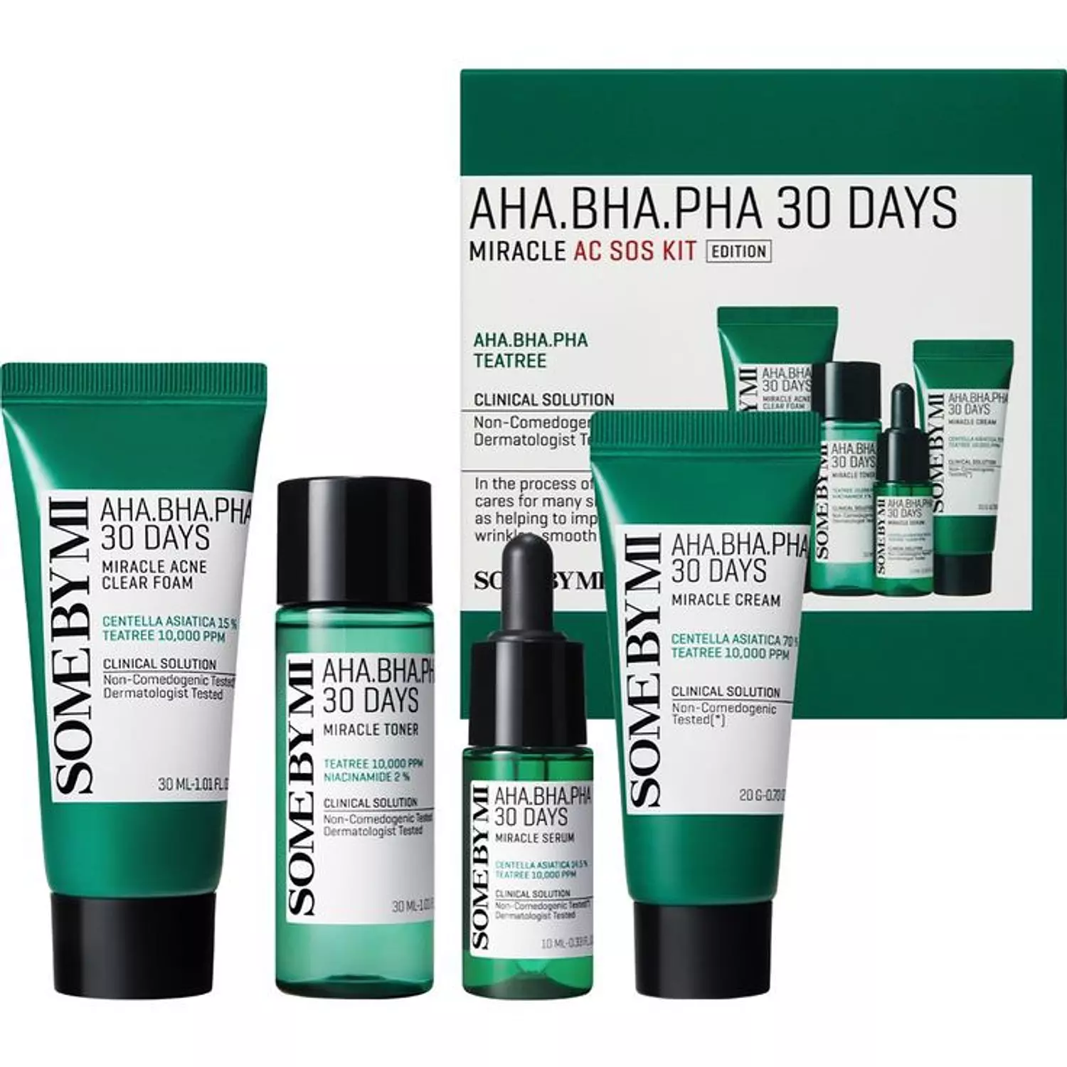 SOME BY MI - AHA, BHA, PHA 30 Days Miracle AC SOS Kit hover image