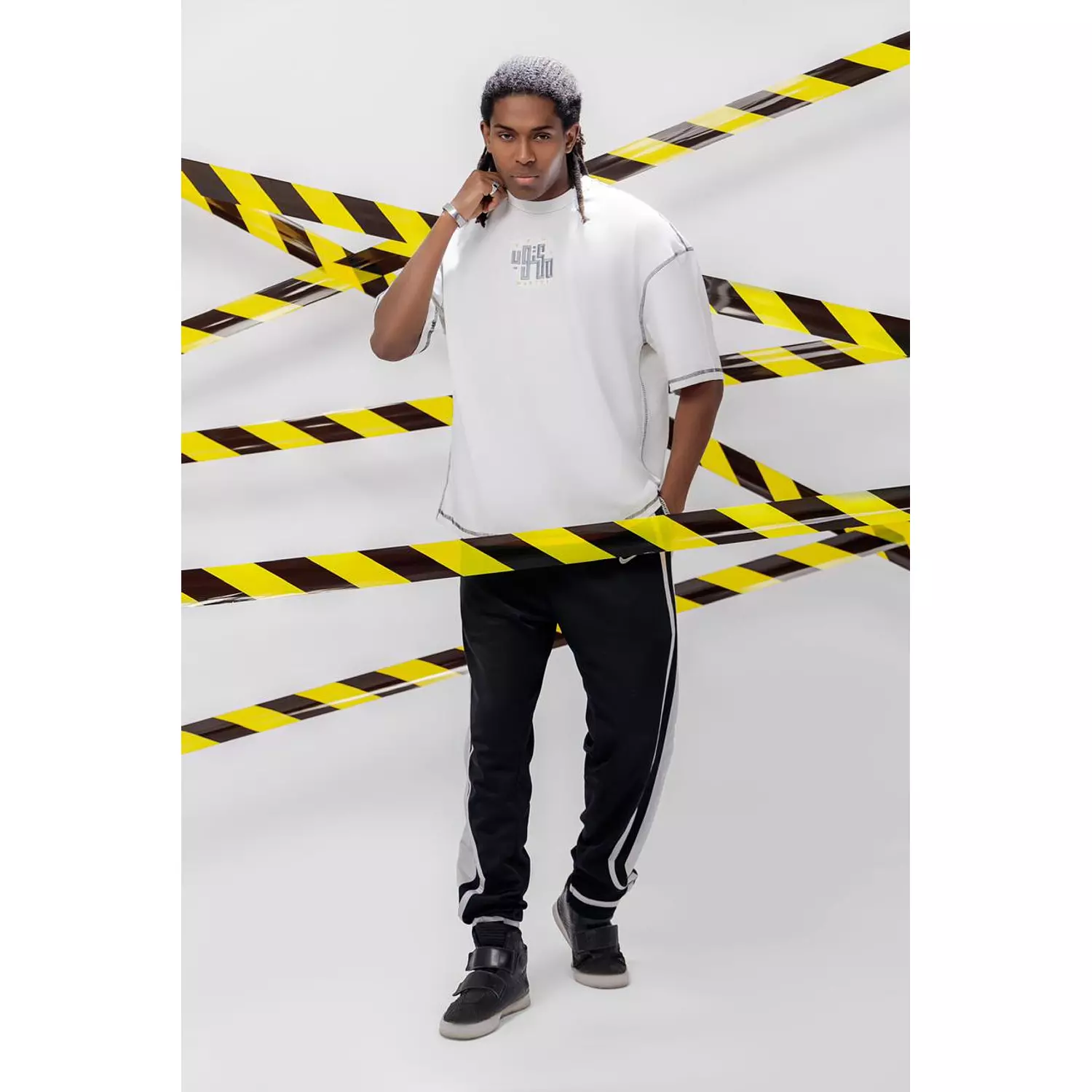 Oversized سلام فحقا تحيتهم t-shirt 8