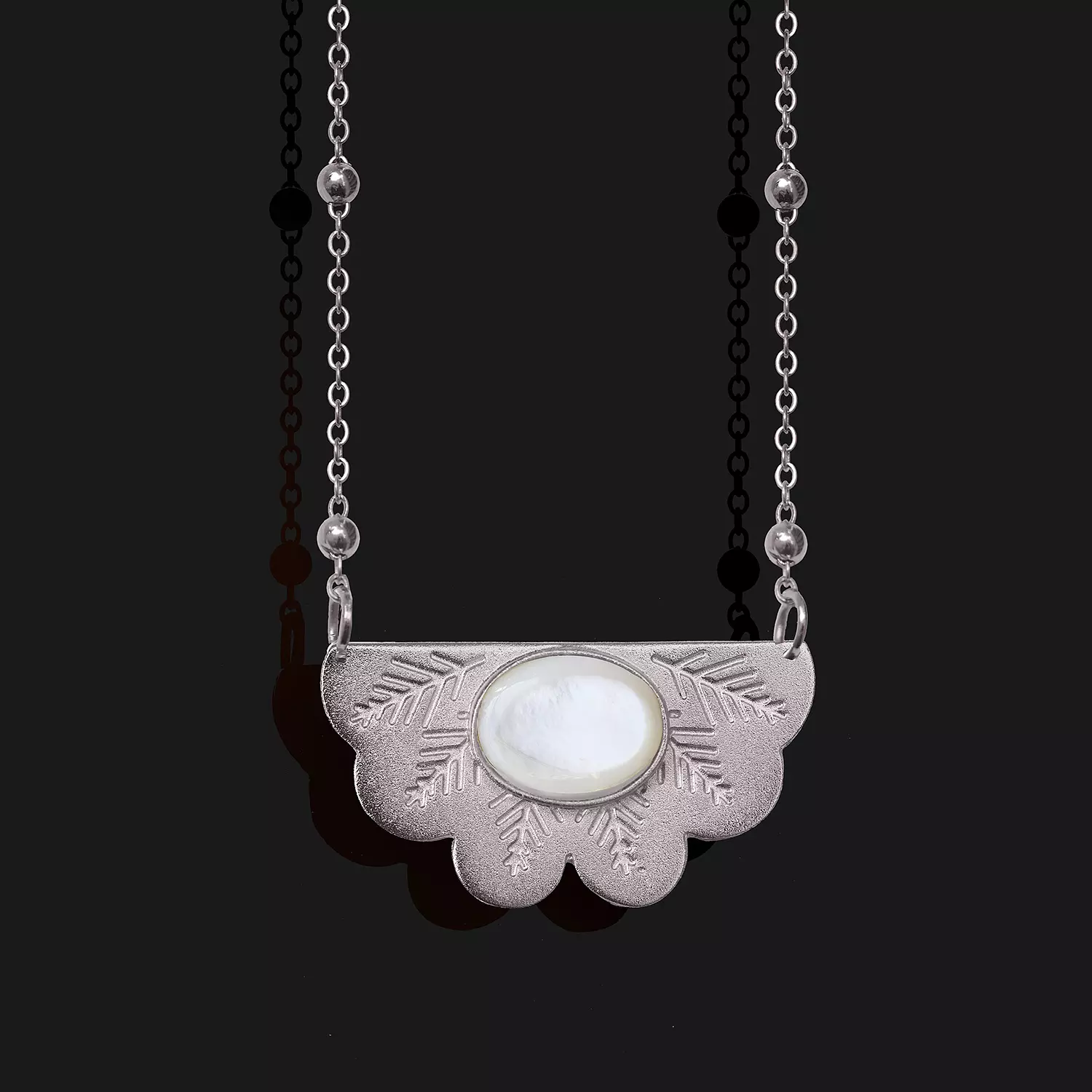 Egyptian fan necklace 3