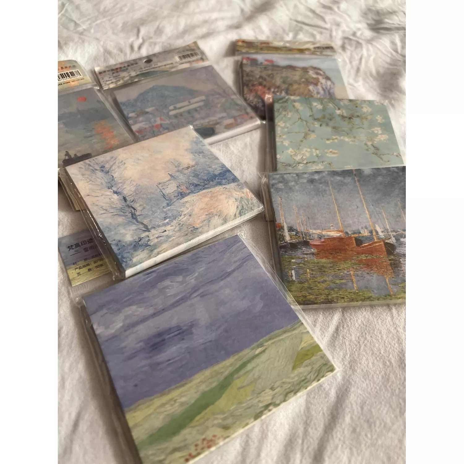 Monet-inspired Sticky Notes 30