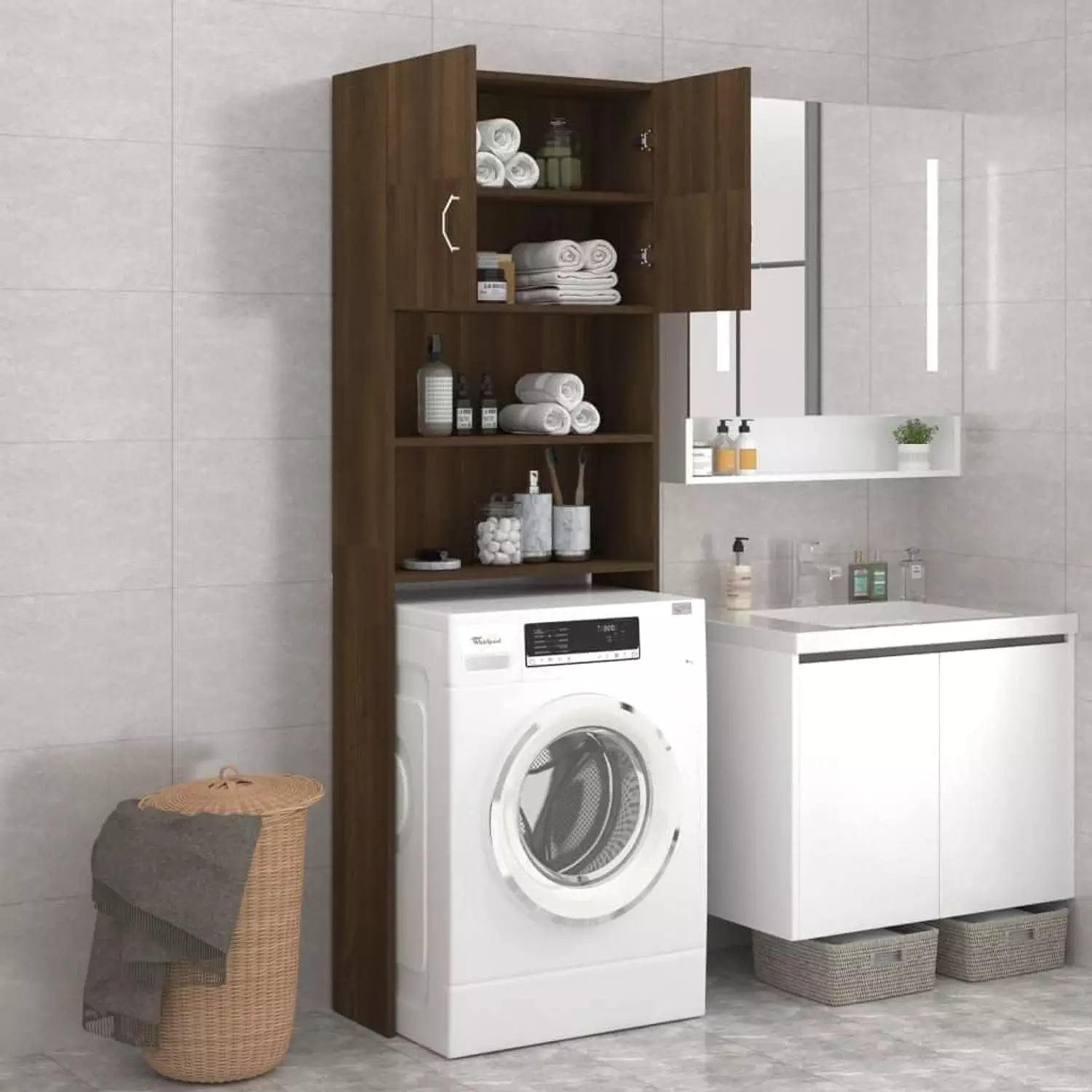 bathroom unit 65x30x185 cm - Artco.bath042 1