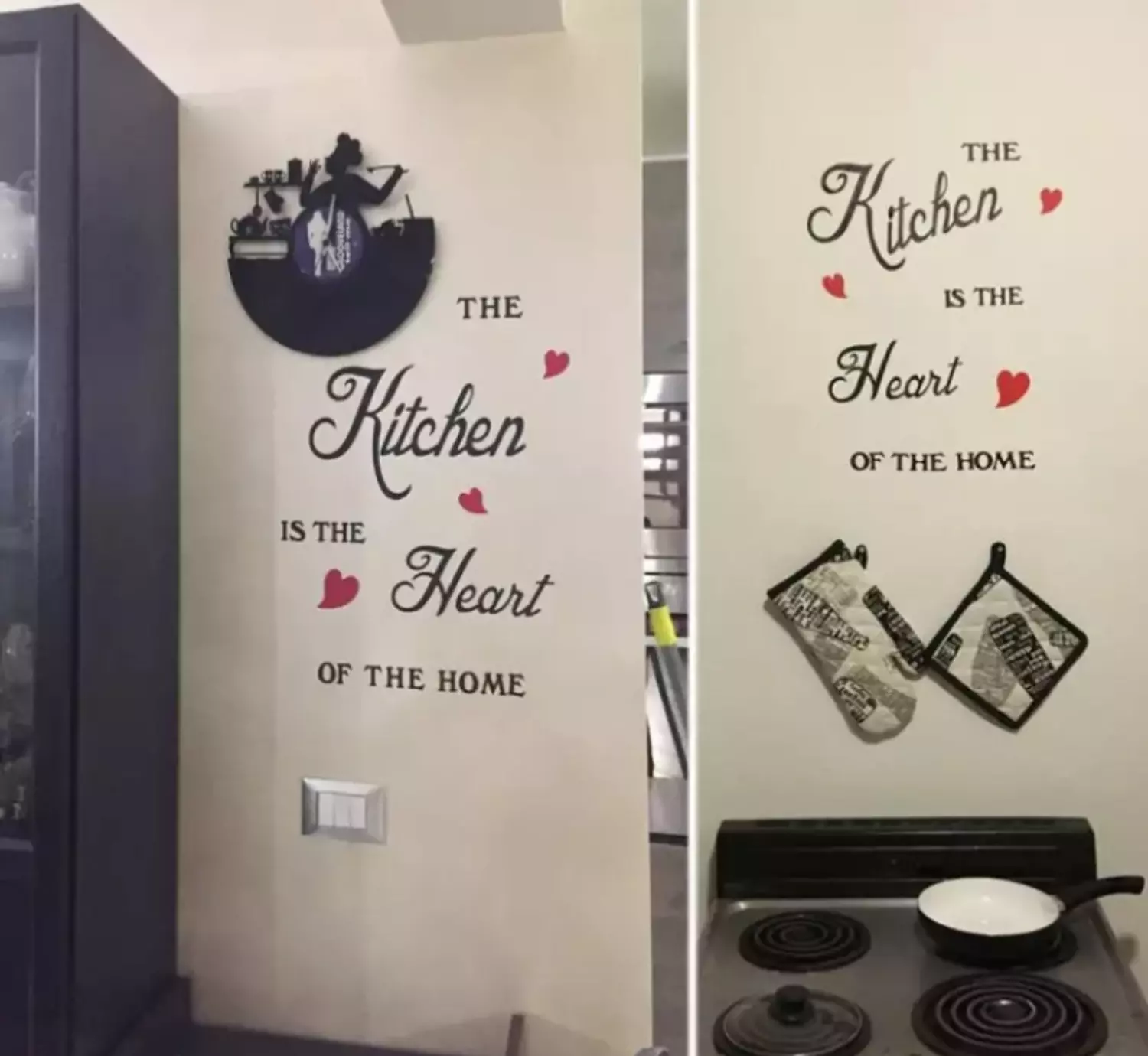 The kitchen is the heart of the home Wall Decal 4