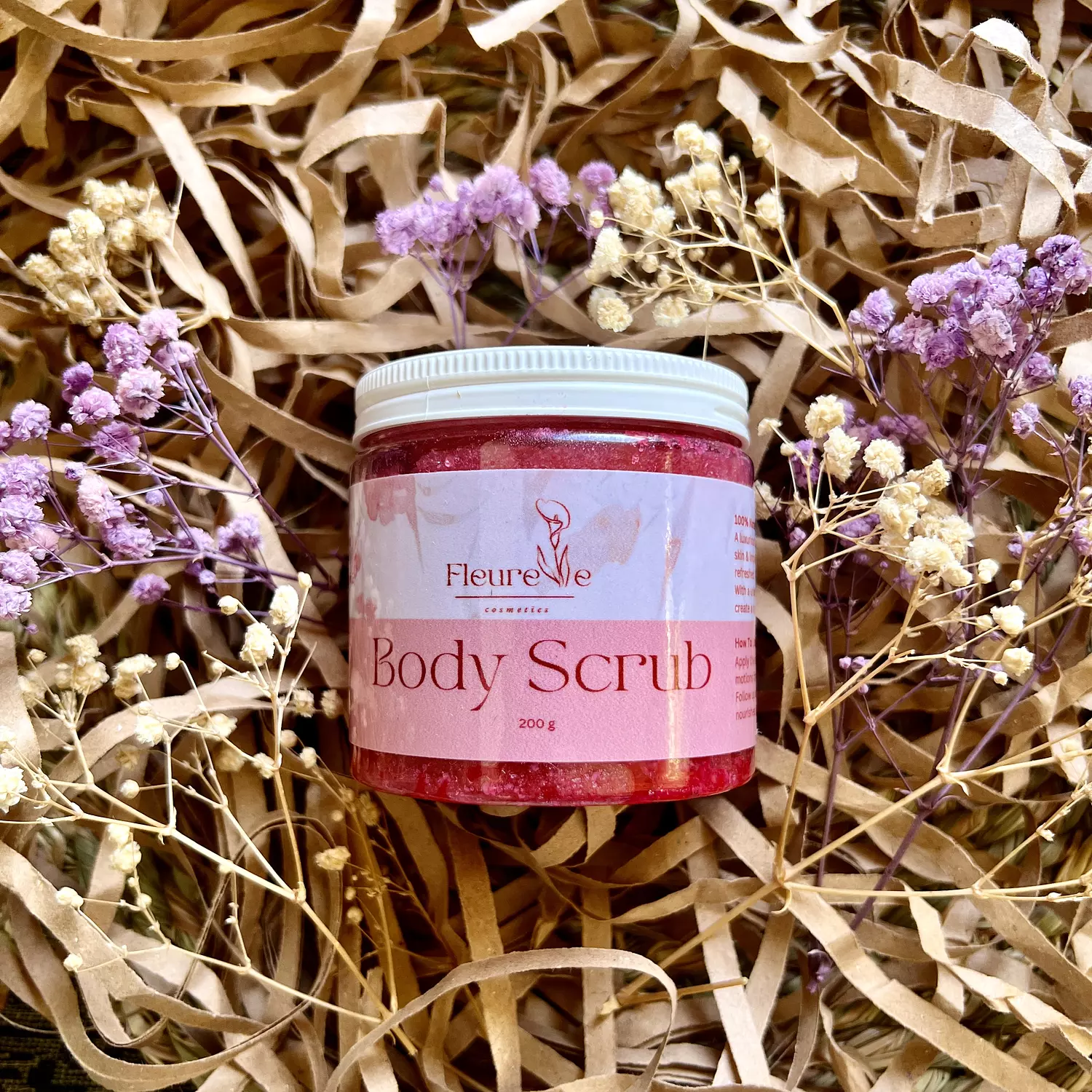 Strawberry Body Scrub 1