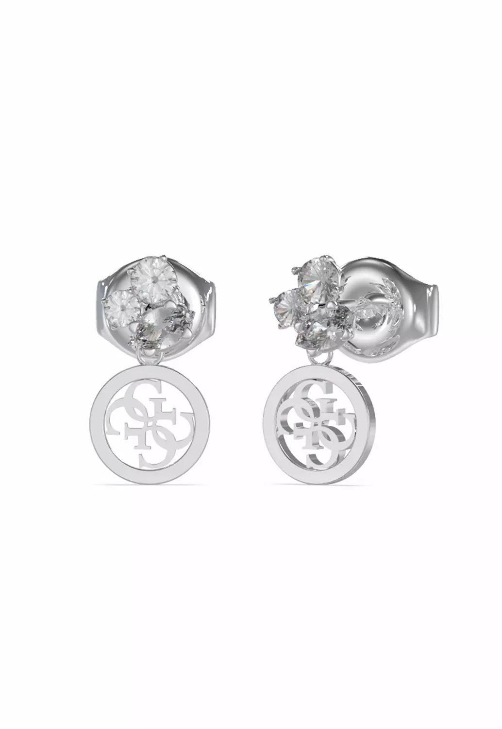 Guess Jewelry - JUBE02153JWRHT/U Earrings Steel silver For Ladies hover image