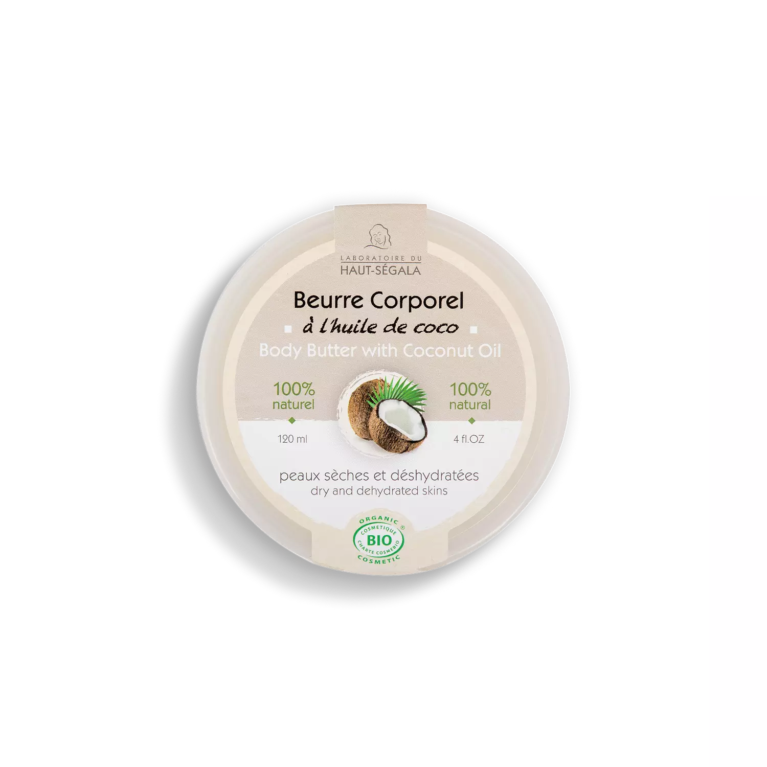 Organic Body Butter with Coconut Oil hover image