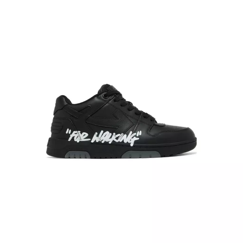  Off-White Out of Office Low 'For Walking - Black White'