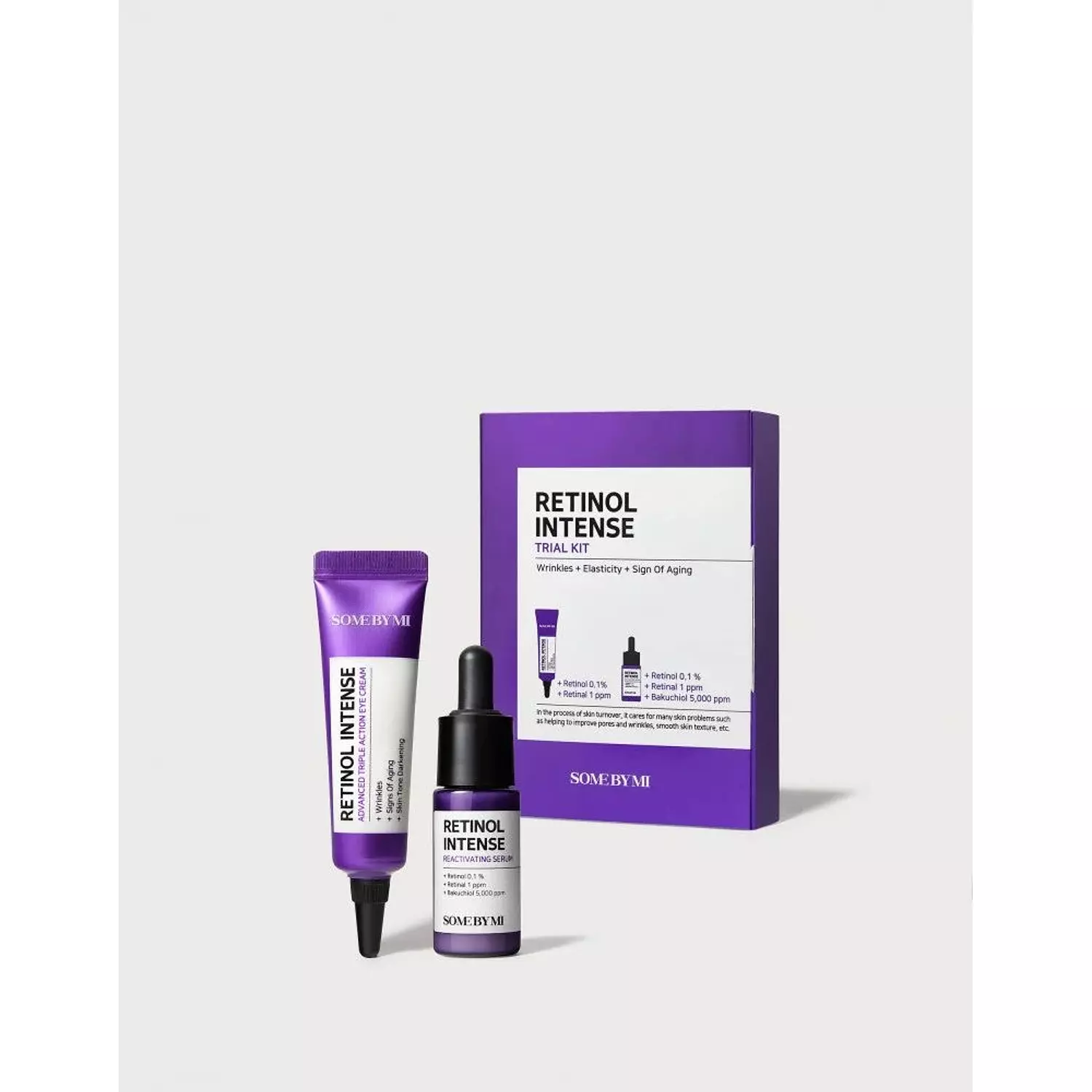 SOME BY MI Retinol Intense Trial Kit (Serum 10ml & Eye Cream 10ml) hover image