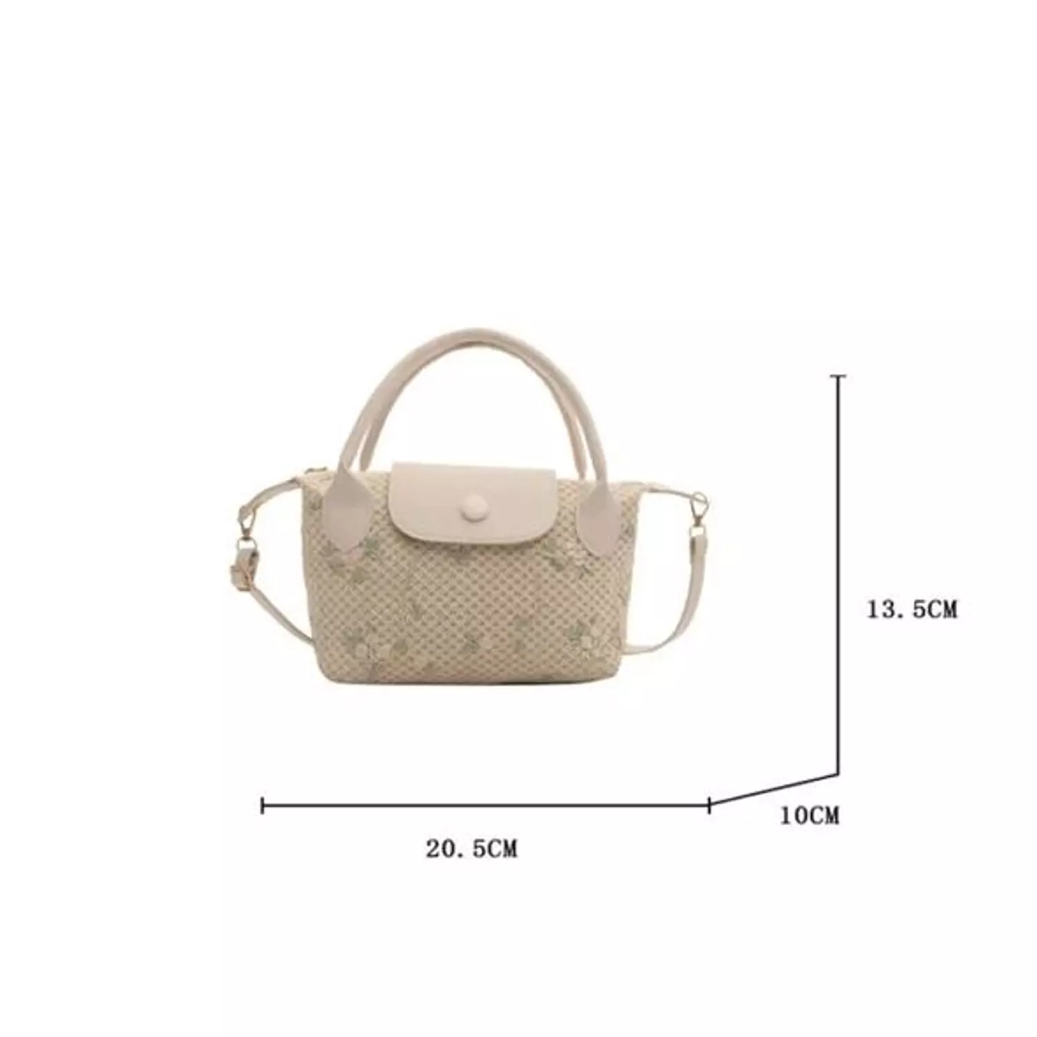 Floral Rattan bag 2