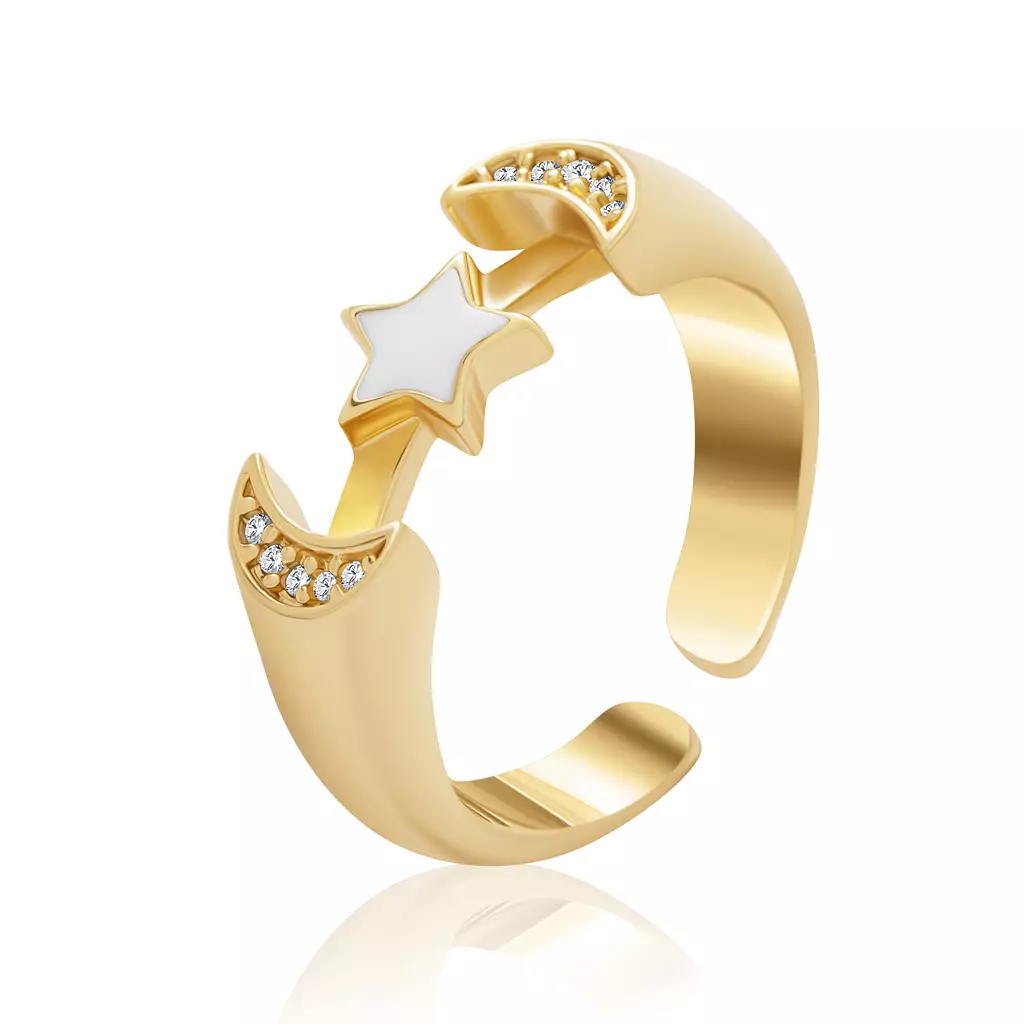 White star ring