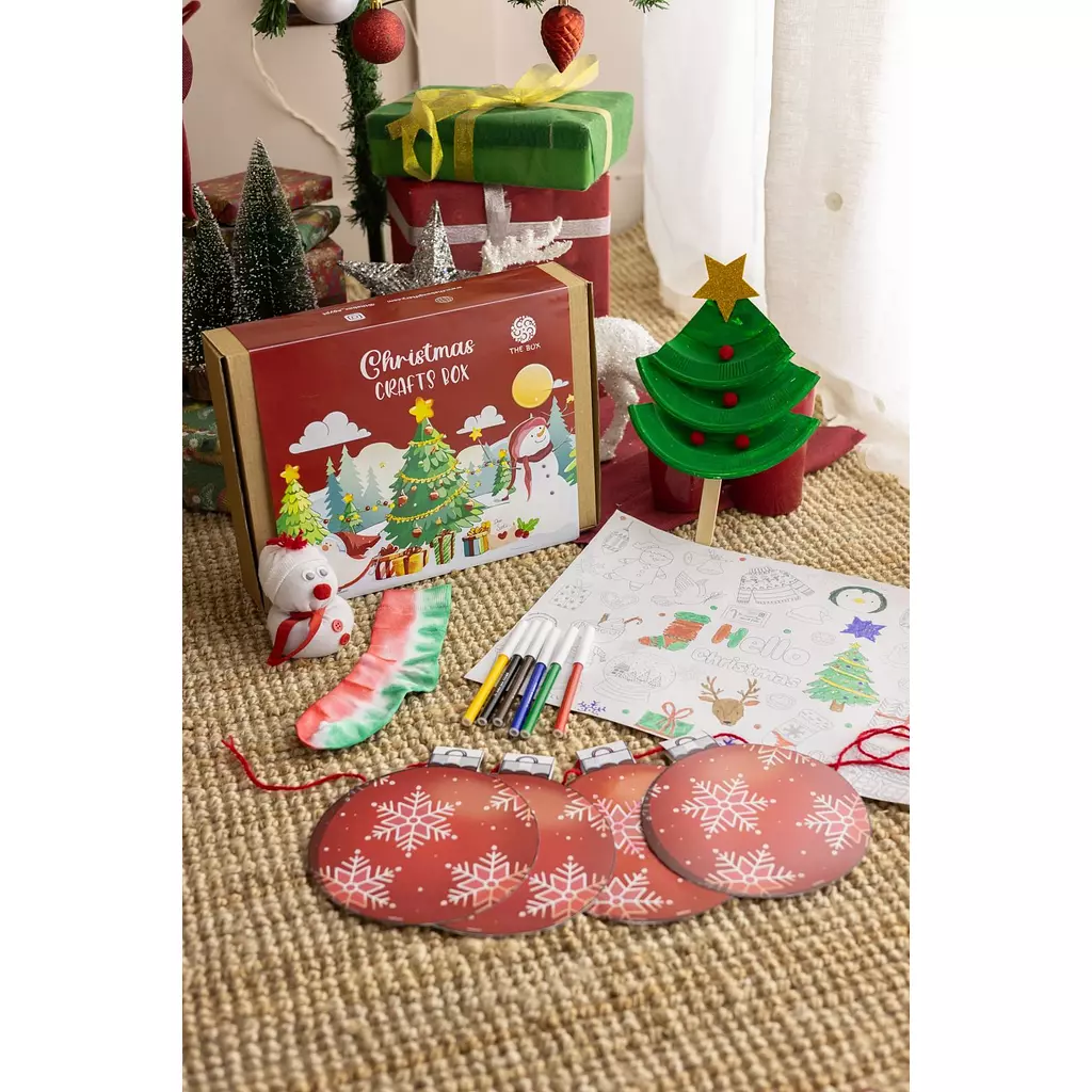 Christmas crafts box 2024