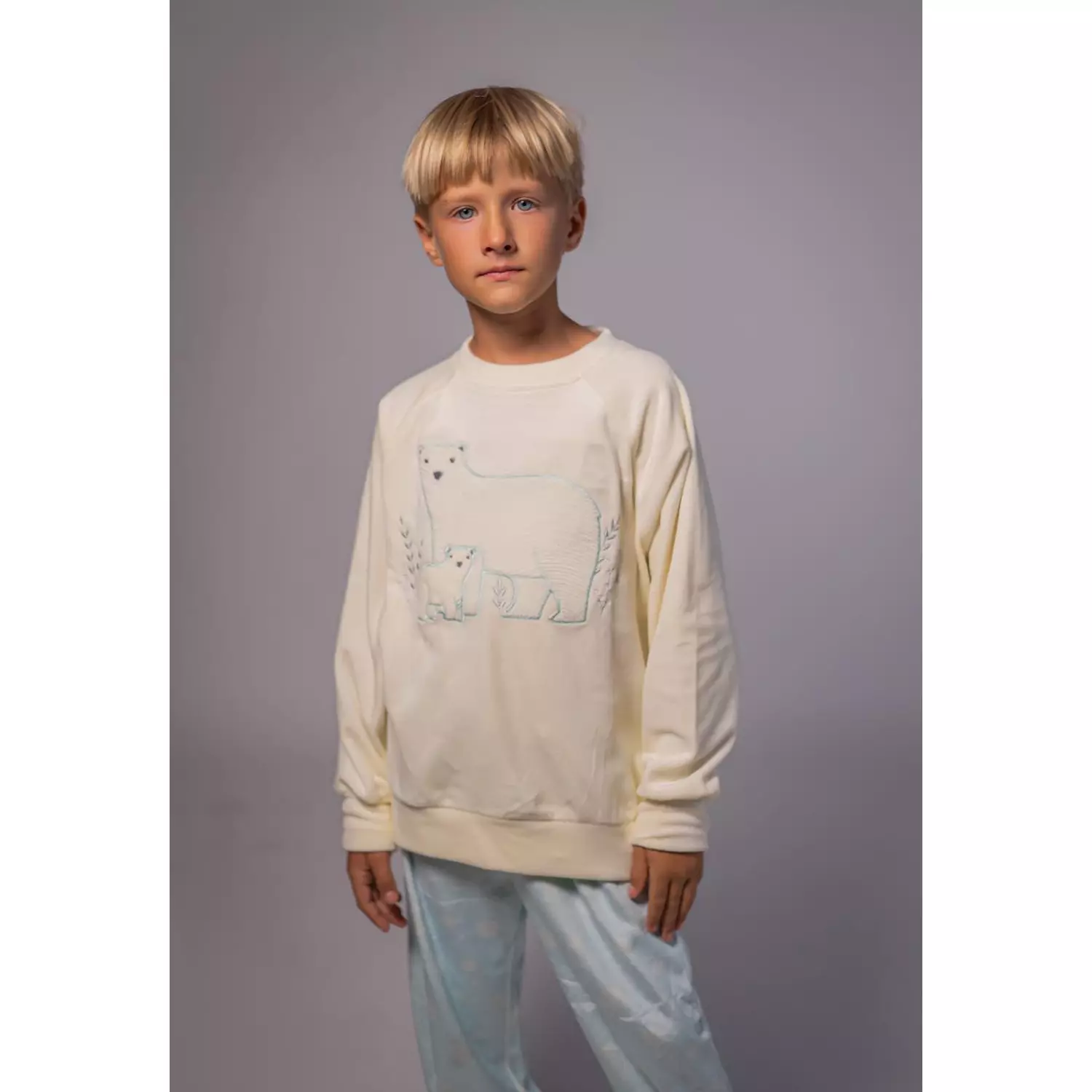 WHITE BEARS PAJAMAS FOR BOYS hover image