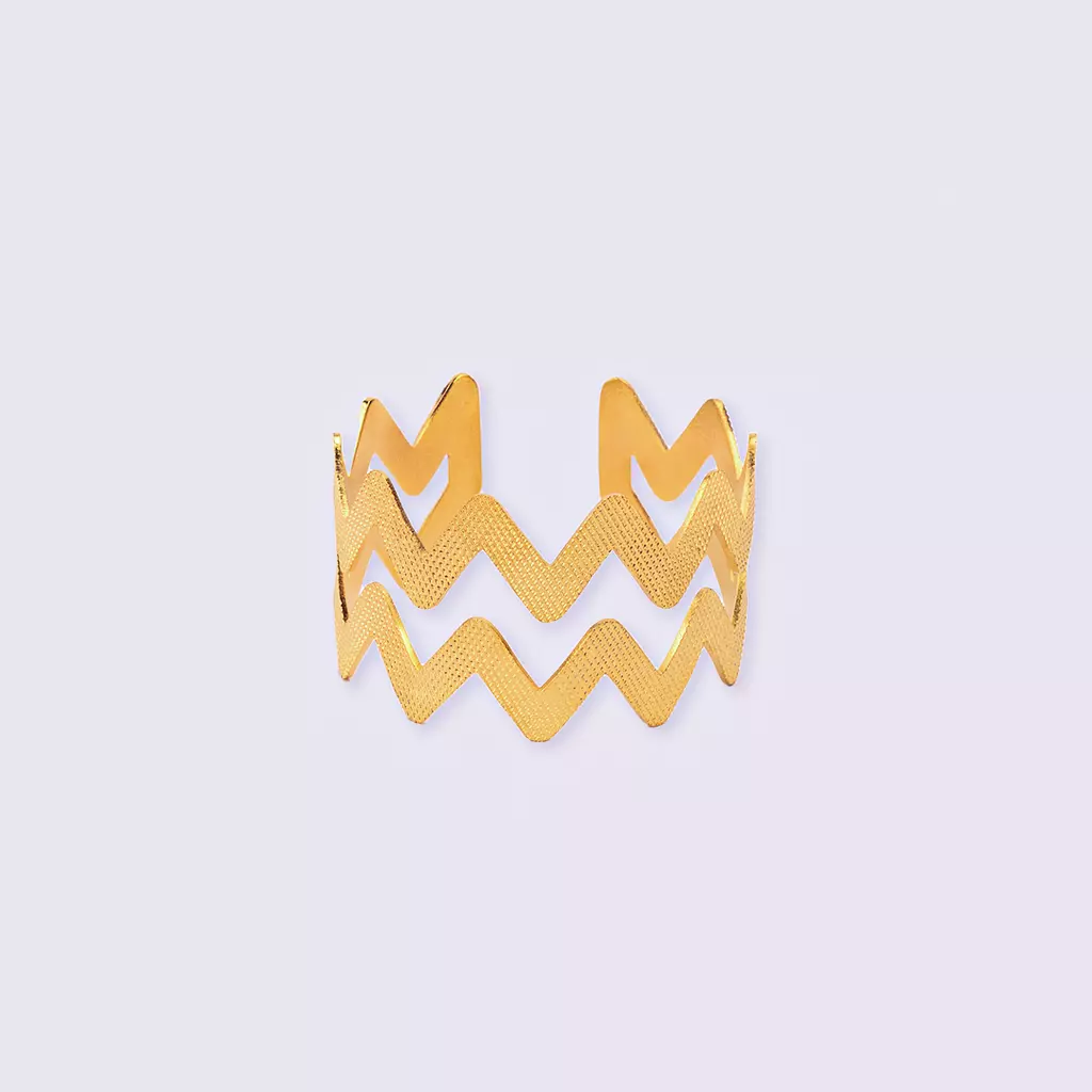 Double Zigzag Cuff