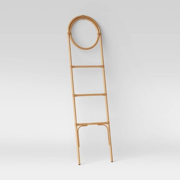 Bamboo blanket ladder hover image