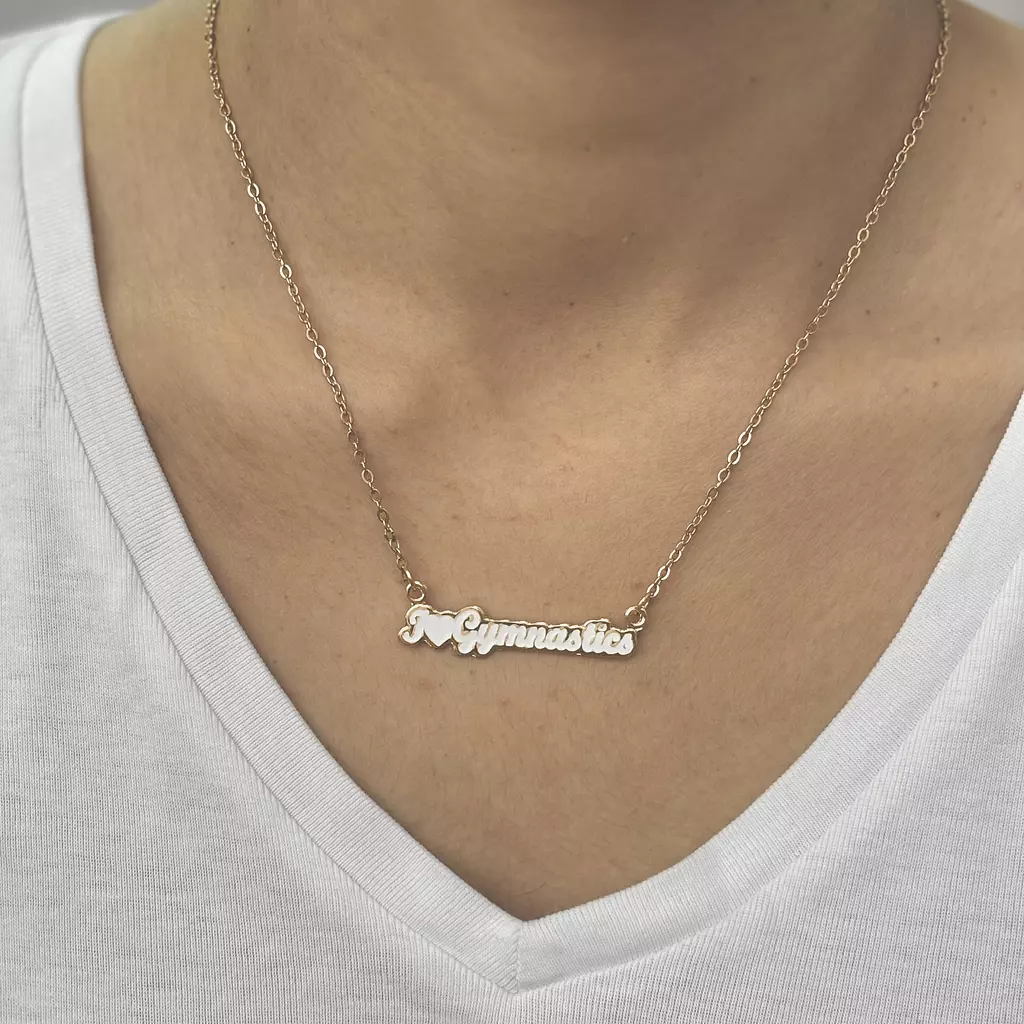 Necklace | I love Gymnastics