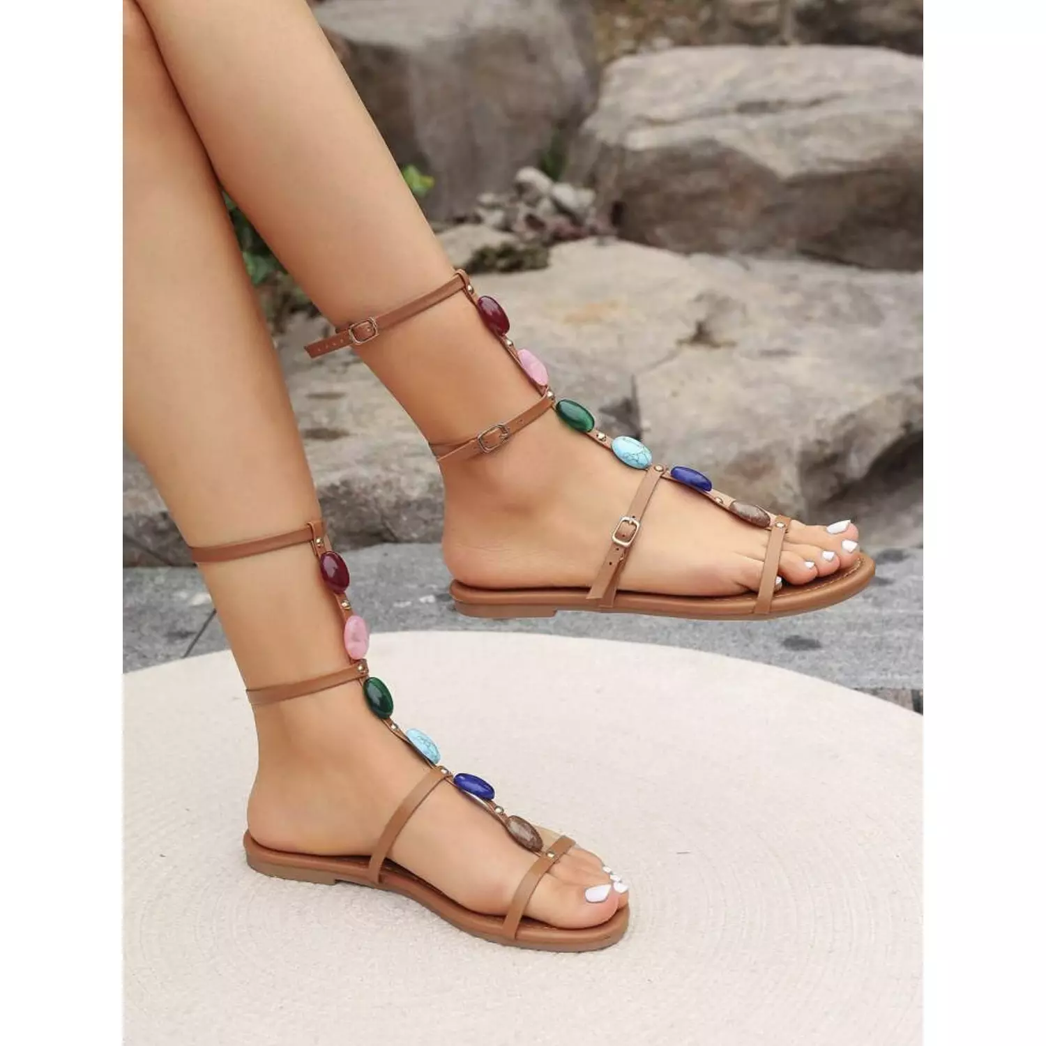 Tuya Brown Sandals 2