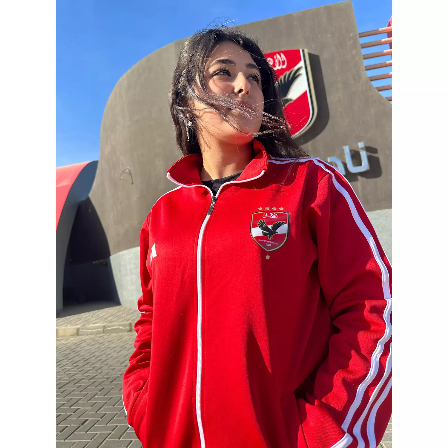 Ahly Red Sweatshirt 2