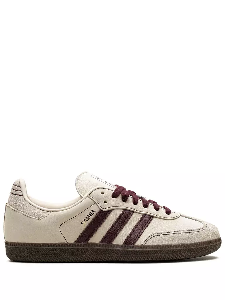 Samba OG "Wonder White/Maroon" sneakers