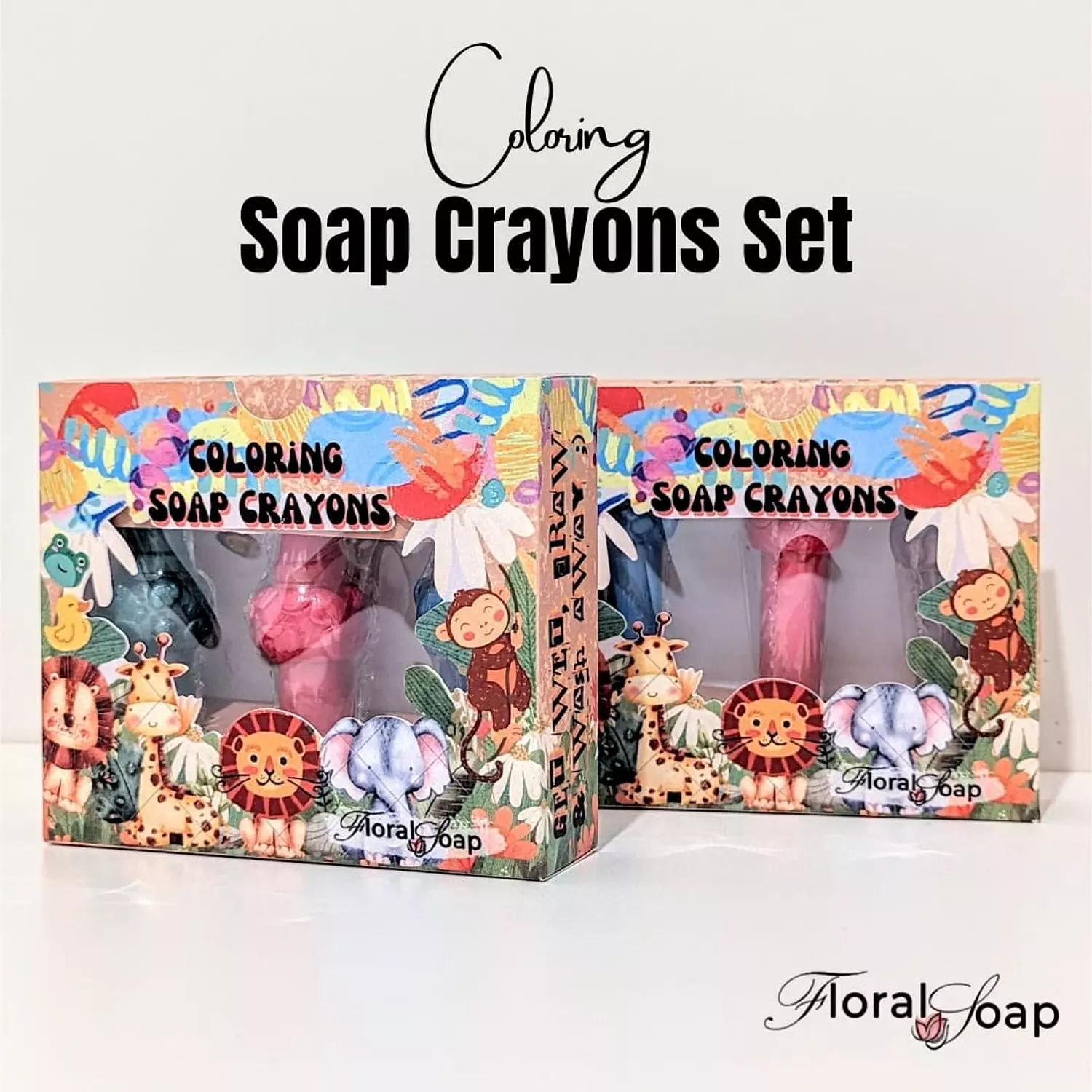 Coloring Soap Crayon Set Of 3 hover image